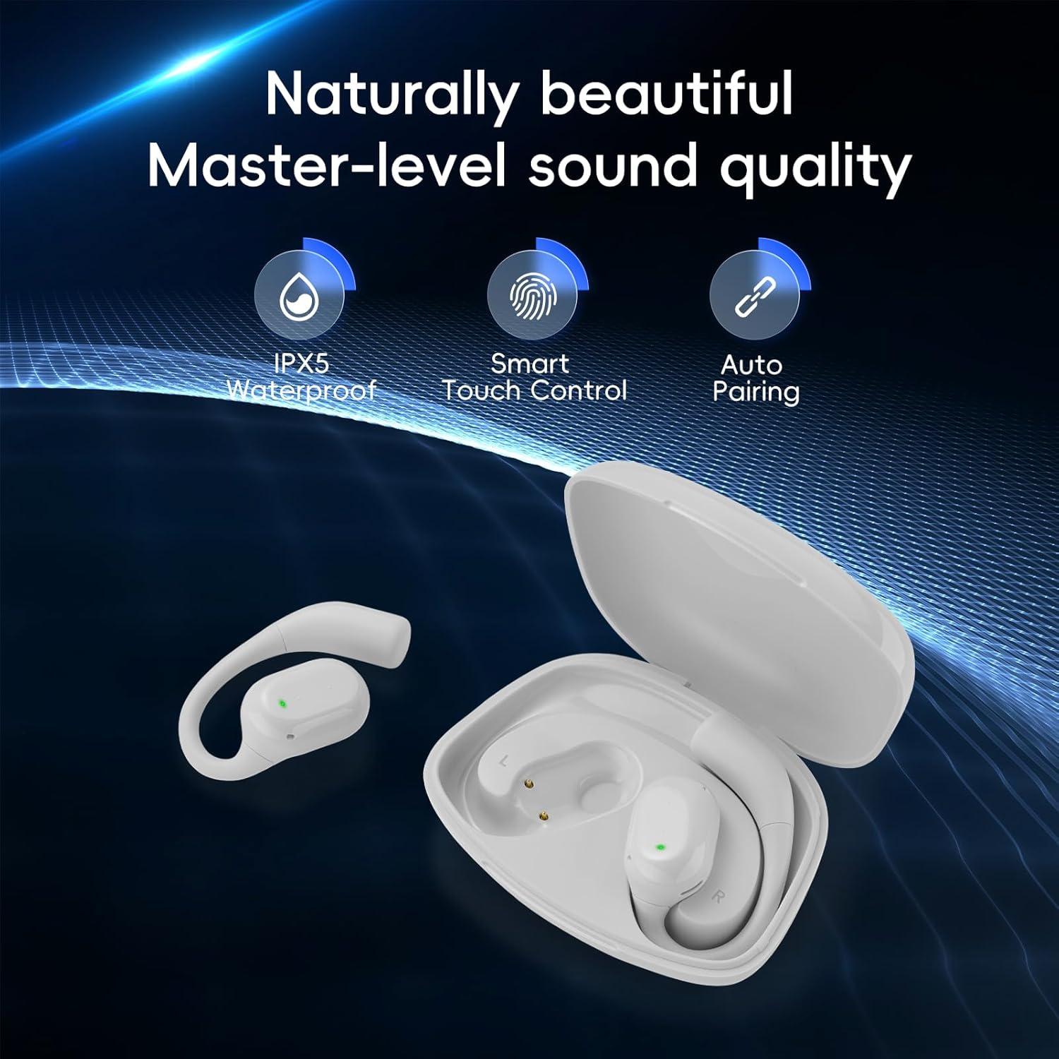 Auriculares JoyFront Pods T6 V1 Inalámbricos IPX5 40h Reproducción