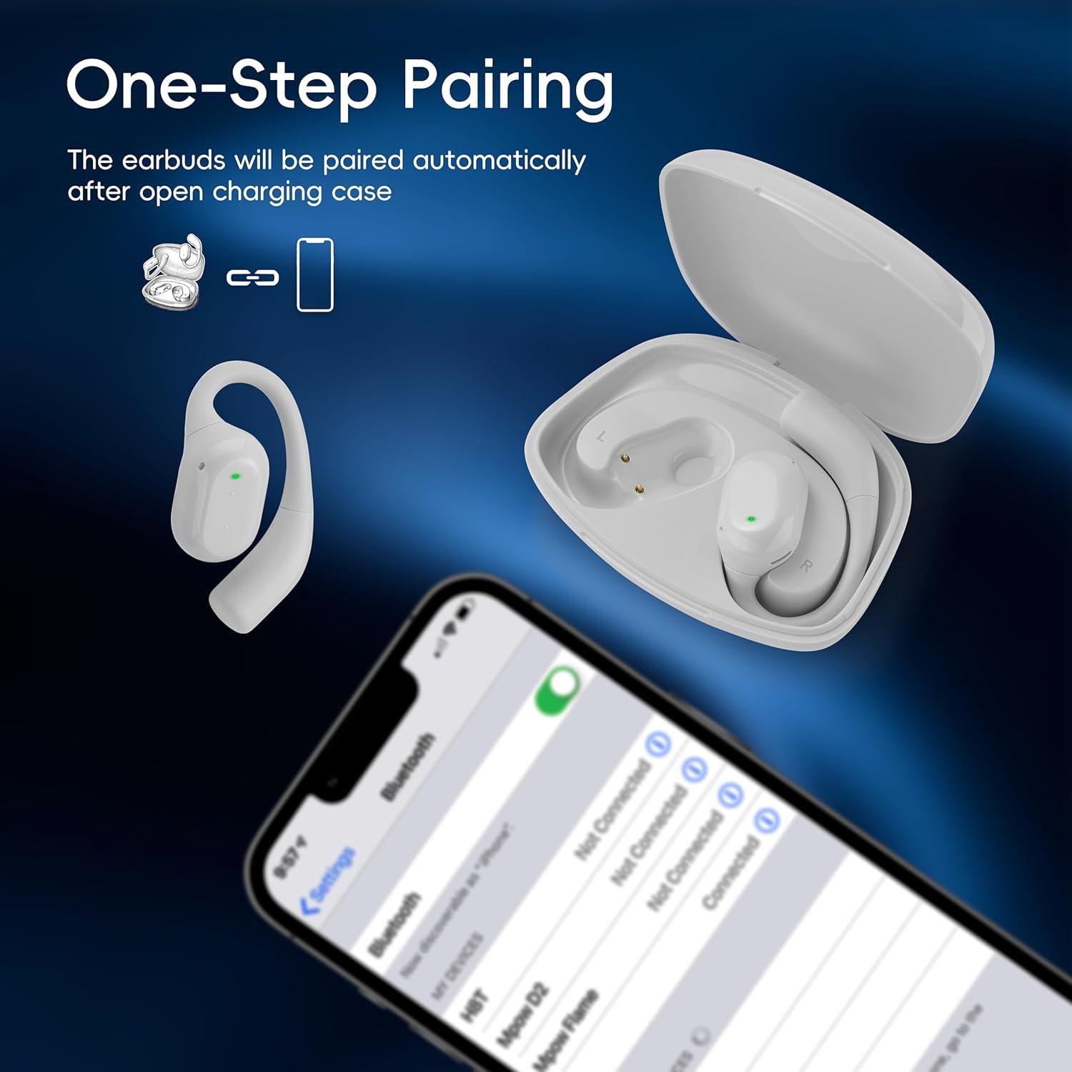 Auriculares JoyFront Pods T6 V1 Inalámbricos IPX5 40h Reproducción