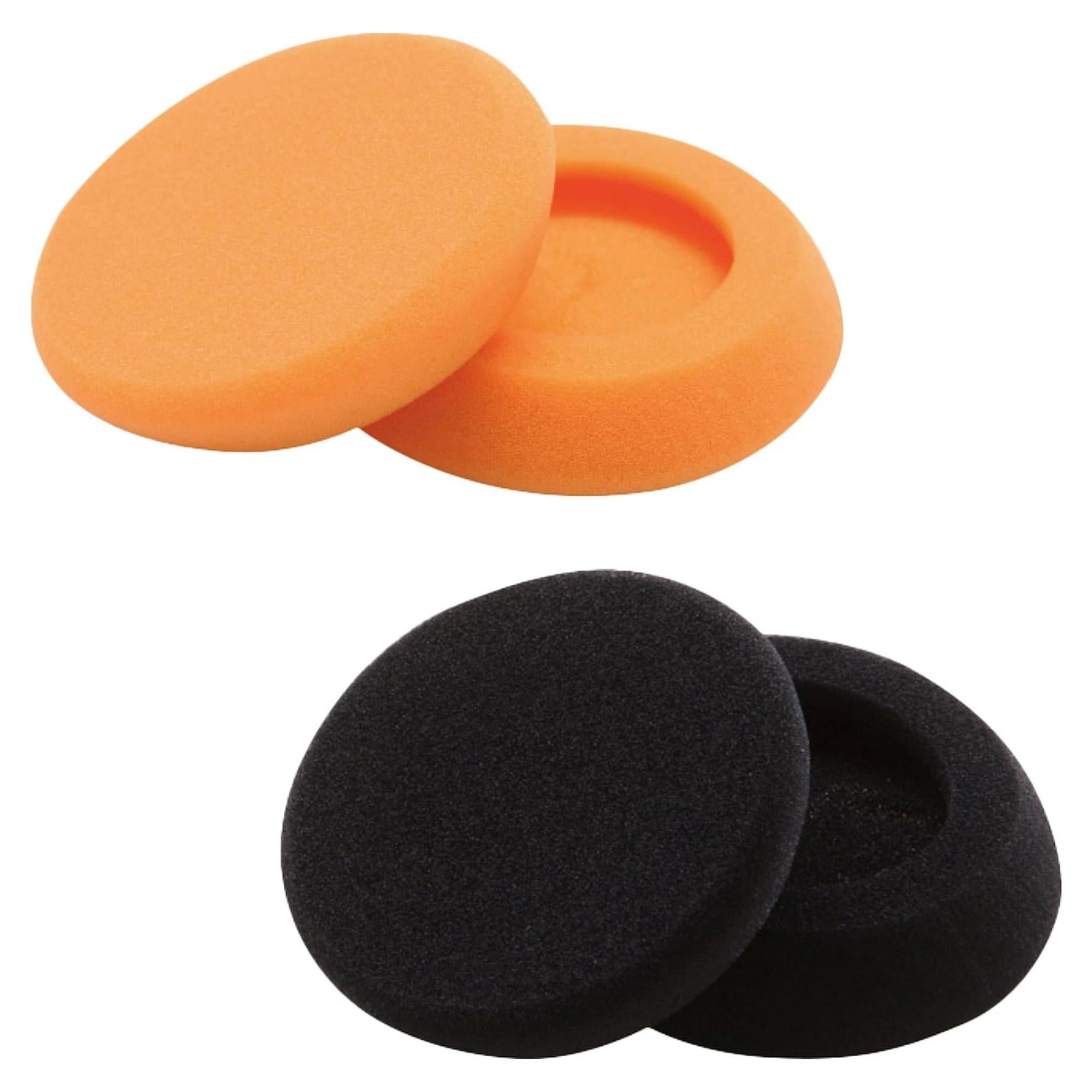 Almohadillas YAXI para Koss Porta Pro - 2 Pares Naranja y Negro