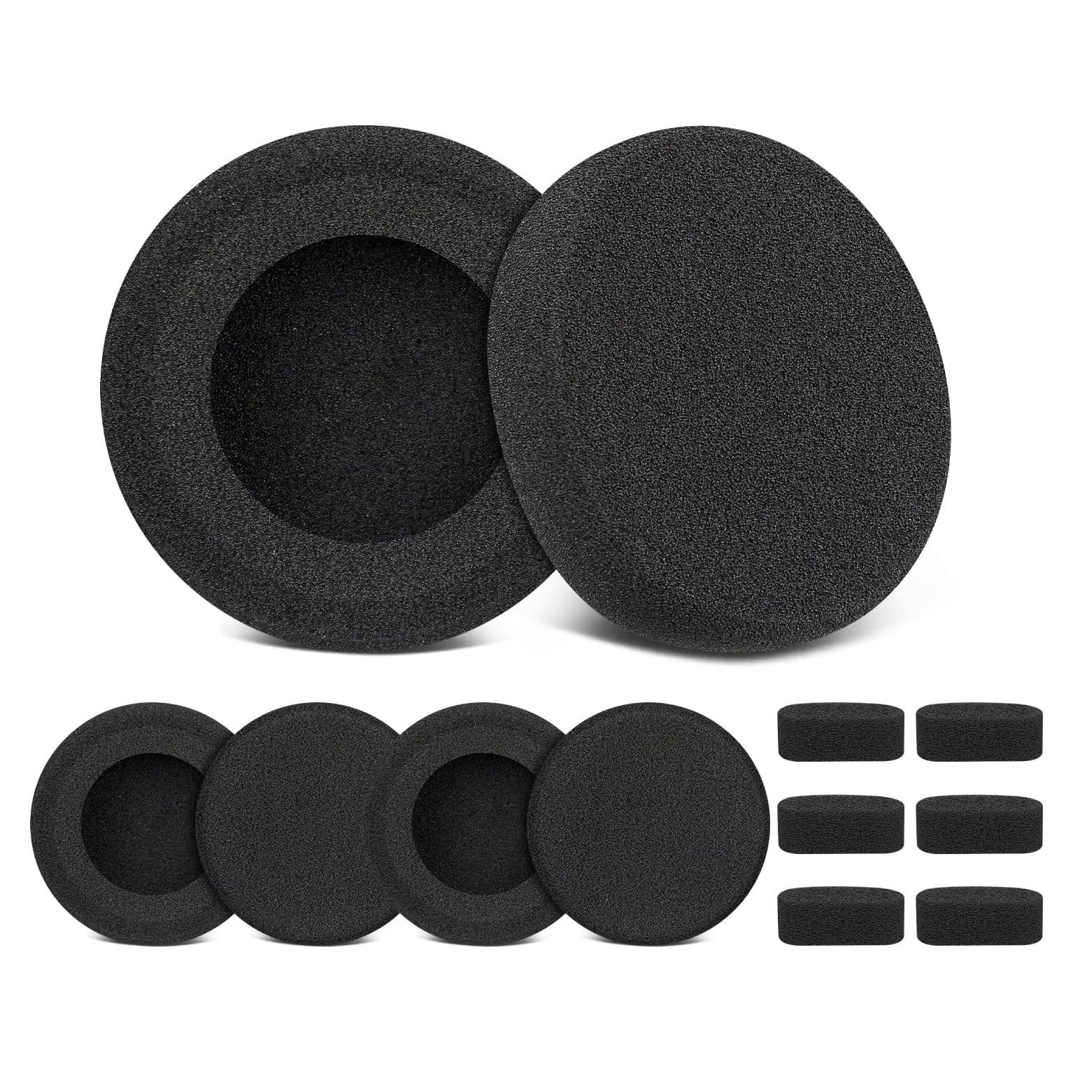 Almohadillas de Repuesto SOULWIT para Auriculares Koss Porta Pro - Negro