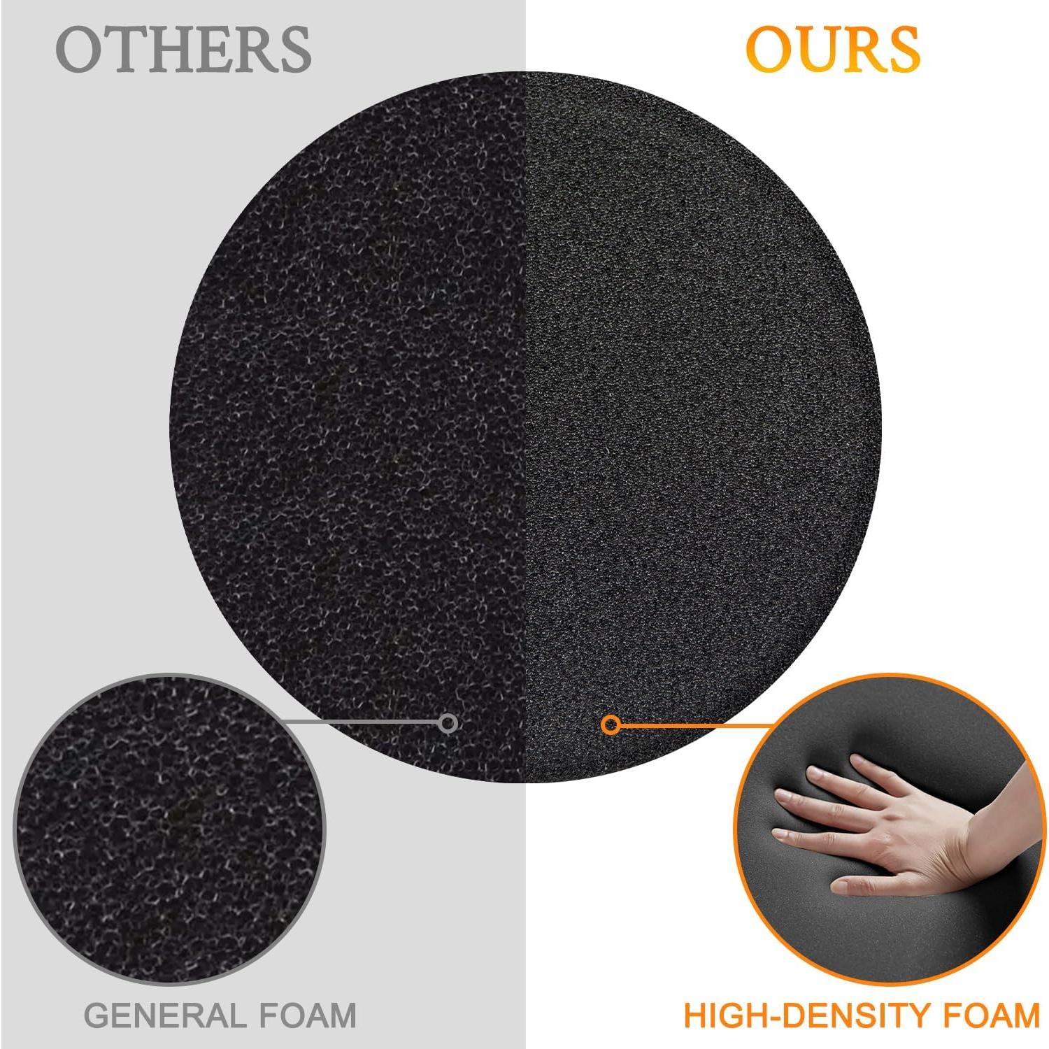 Almohadillas de Repuesto SOULWIT para Auriculares Koss Porta Pro - Negro