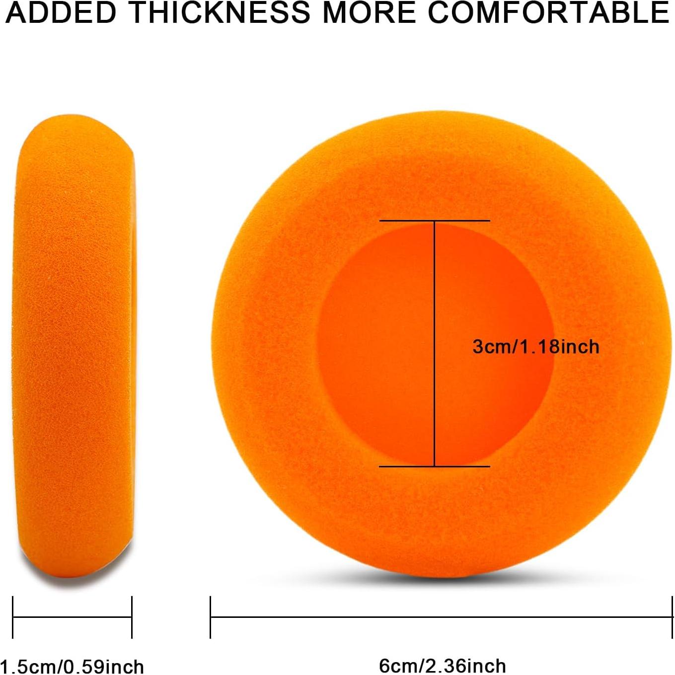 Almohadillas de Reemplazo Koss Porta Pro Naranja - Comodidad Mejorada