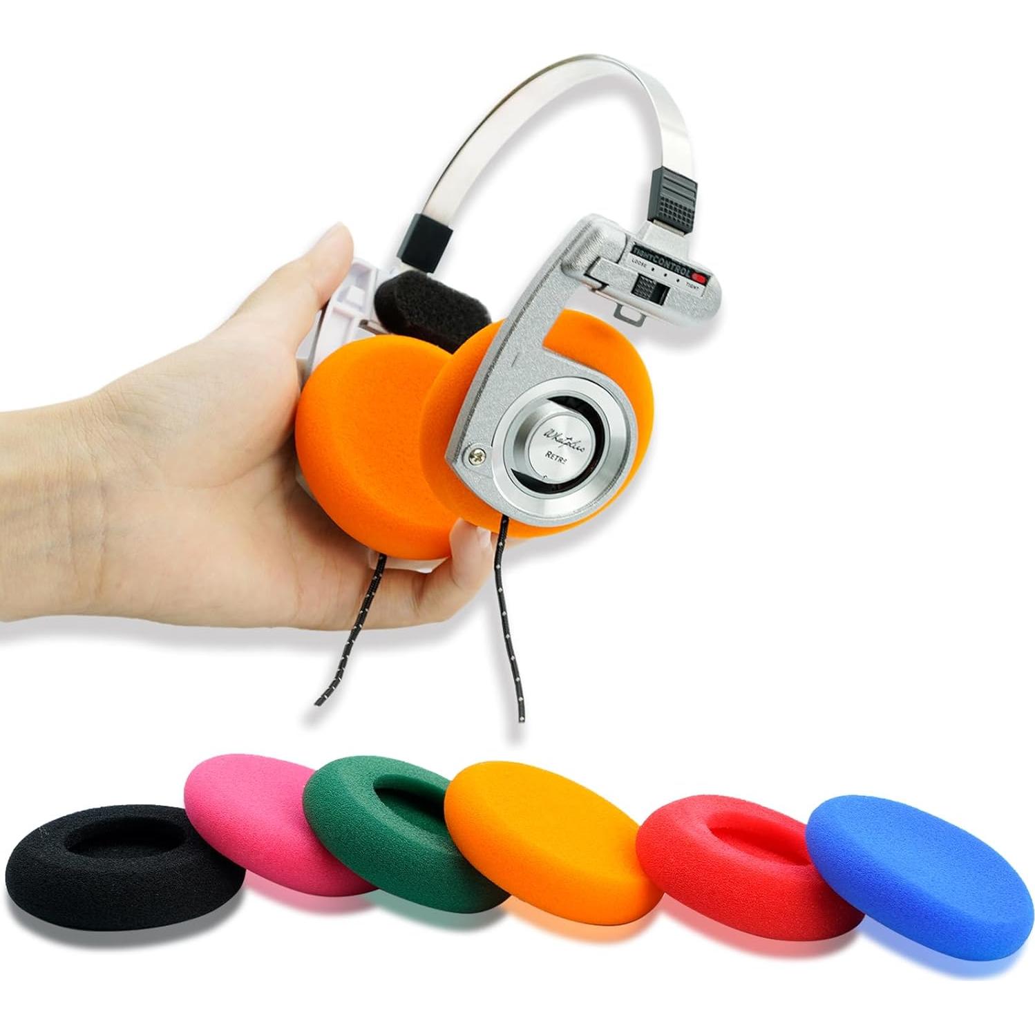 Almohadillas de Reemplazo Koss Porta Pro Naranja - Comodidad Mejorada