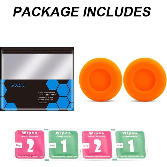 Almohadillas de Reemplazo Koss Porta Pro Naranja - Comodidad Mejorada