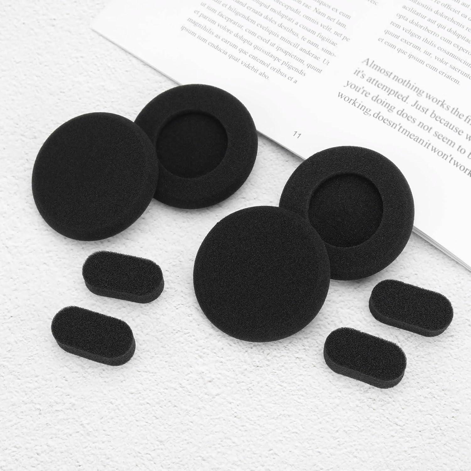 2 Juegos Almohadillas Espuma Auriculares Koss Porta Pro Negro