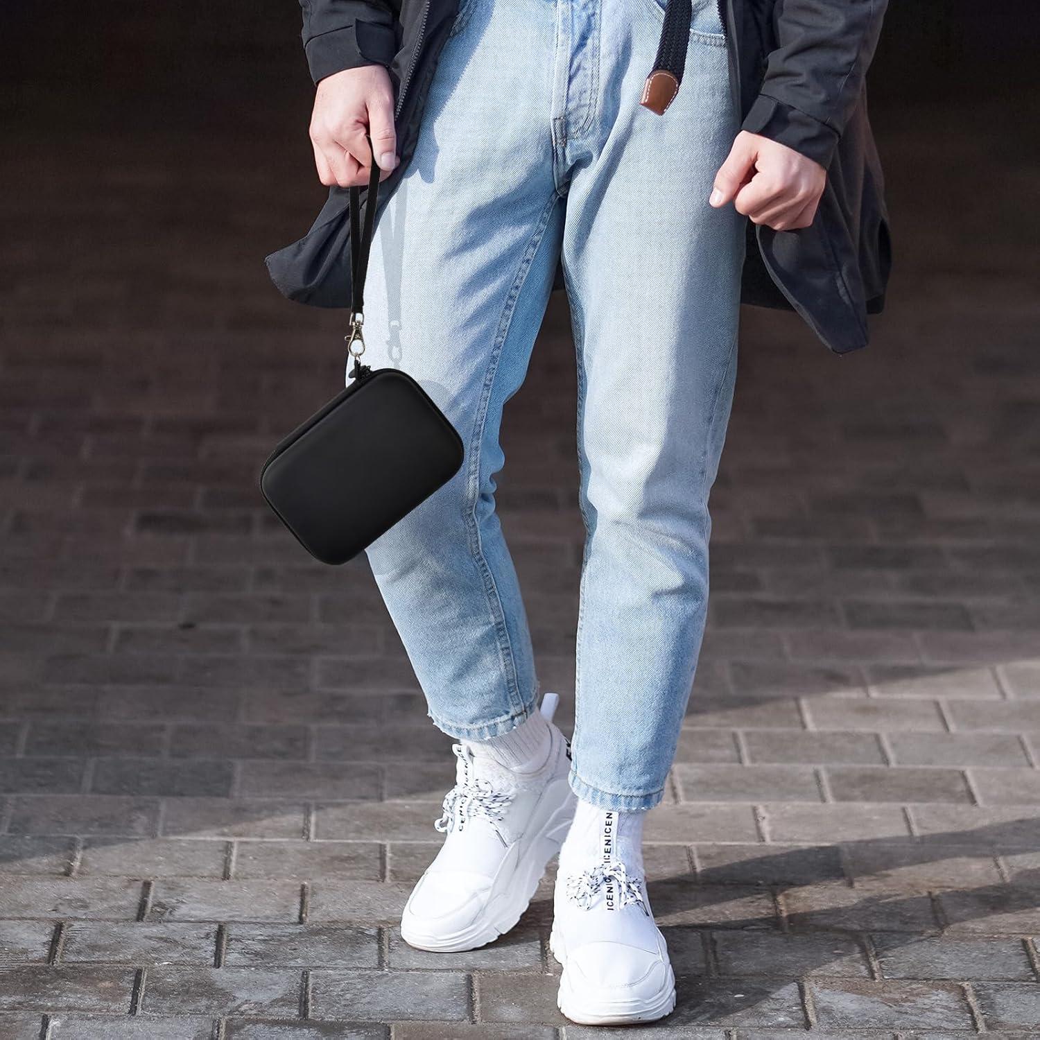 Estuche Comecase para Impresora de Etiquetas Nelko P21 - Negro