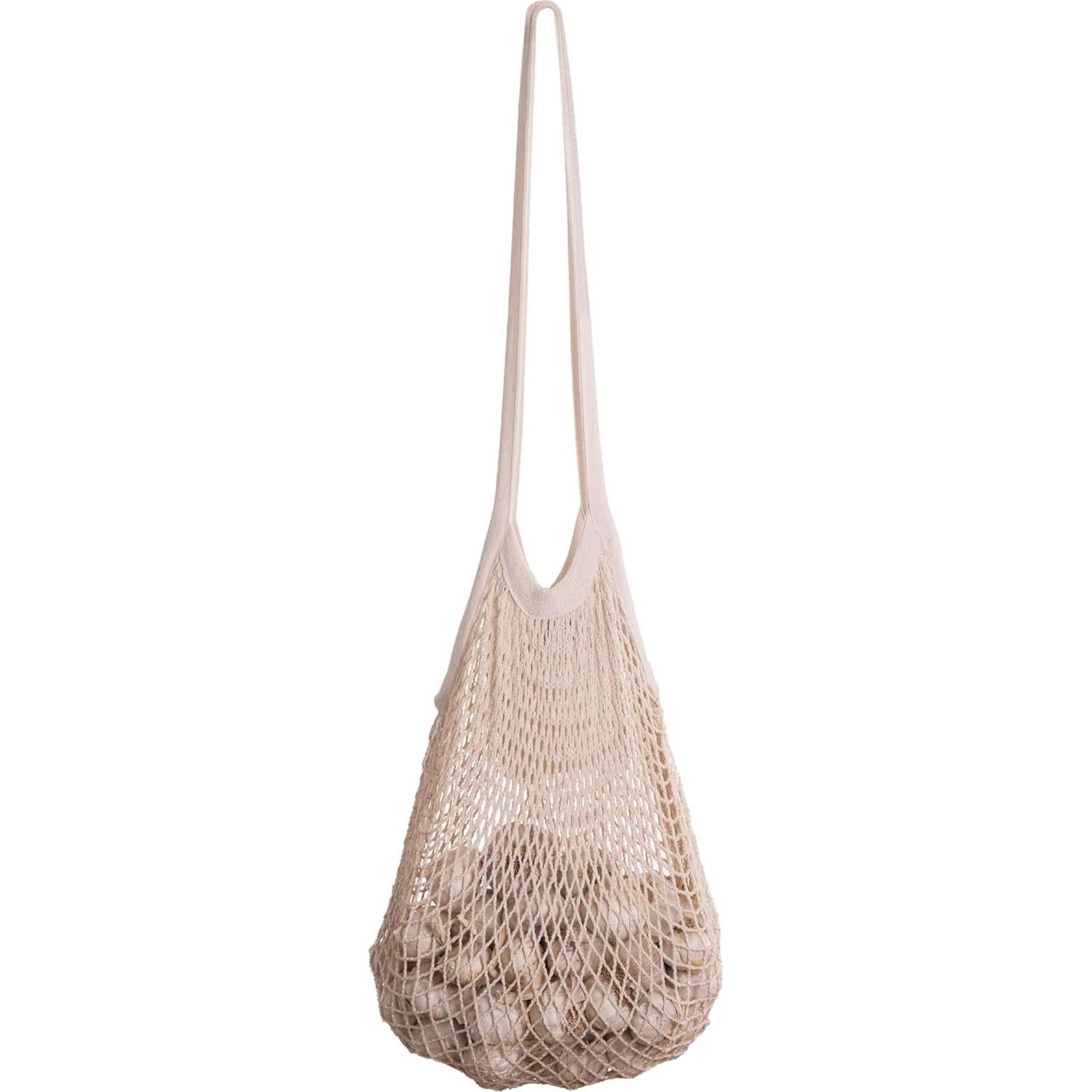 Bolsas de Almacenamiento de Malla de Algodón Orgánico - 2 Unidades