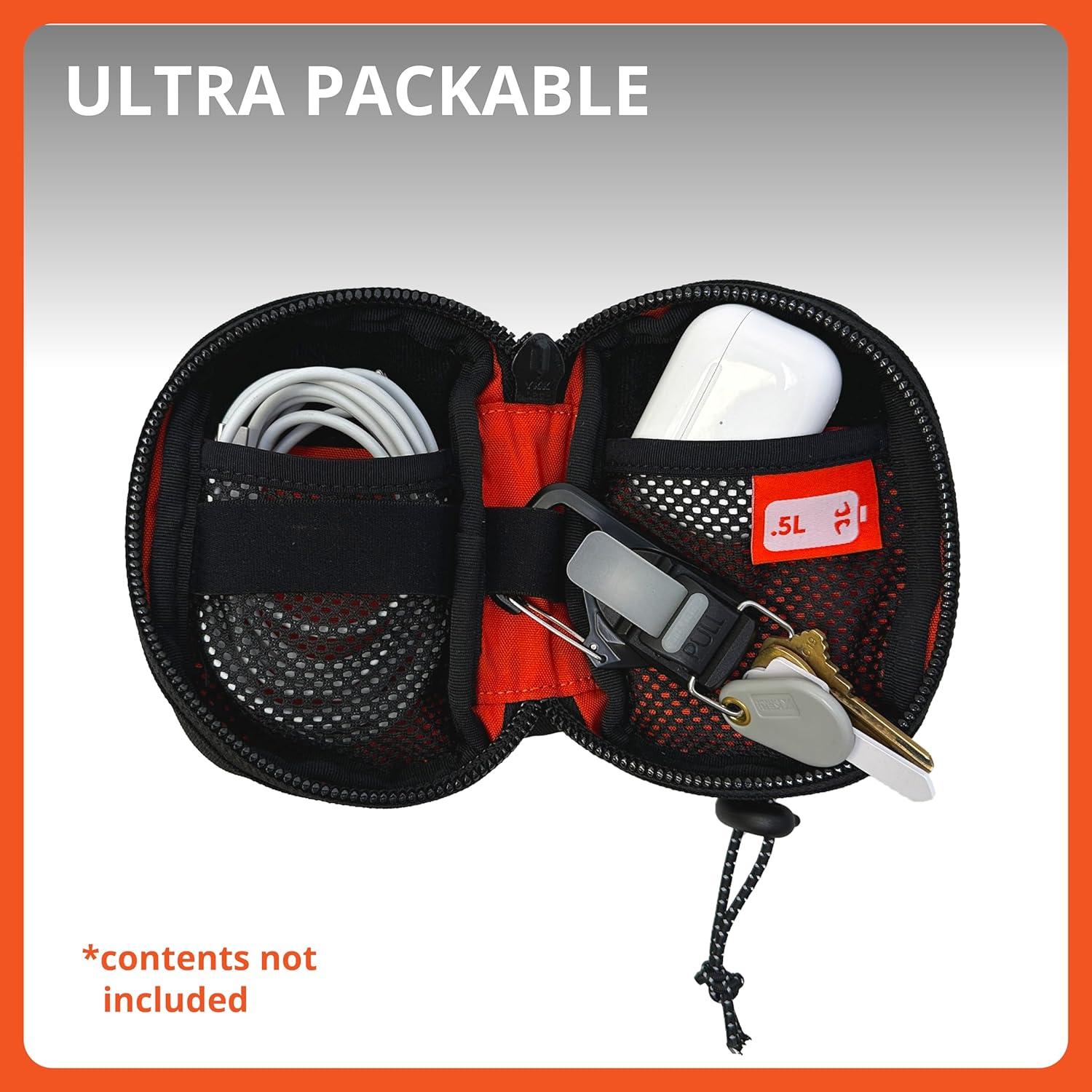 Bolsa Organizadora 8TIMBER 0.5L Negra para Cargadores y Accesorios