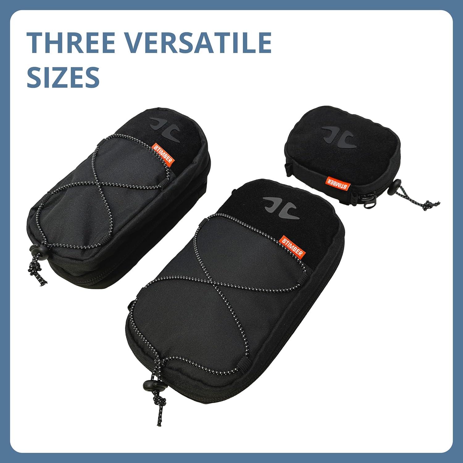 Bolsa Organizadora 8TIMBER 0.5L Negra para Cargadores y Accesorios