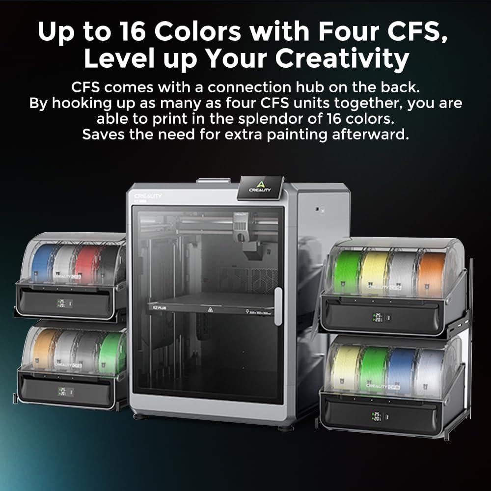 Kit de Accesorios CFS Creality para Impresoras 3D K1 - Multicolor