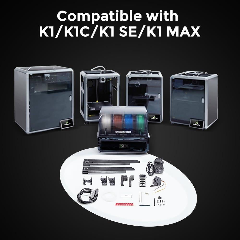 Kit de Accesorios CFS Creality para Impresoras 3D K1 - Multicolor