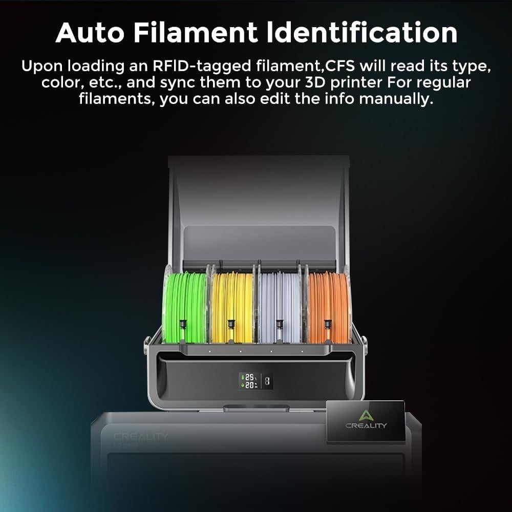 Kit de Accesorios CFS Creality para Impresoras 3D K1 - Multicolor