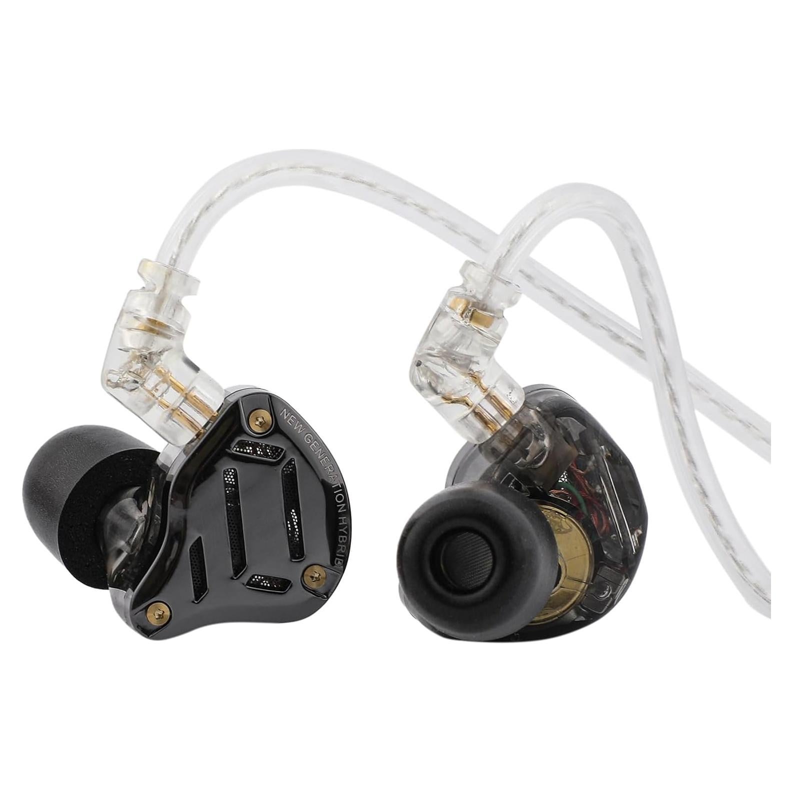 Auriculares In Ear KZ ZS10 PRO 2 Linsoul 1DD+4BA Negro