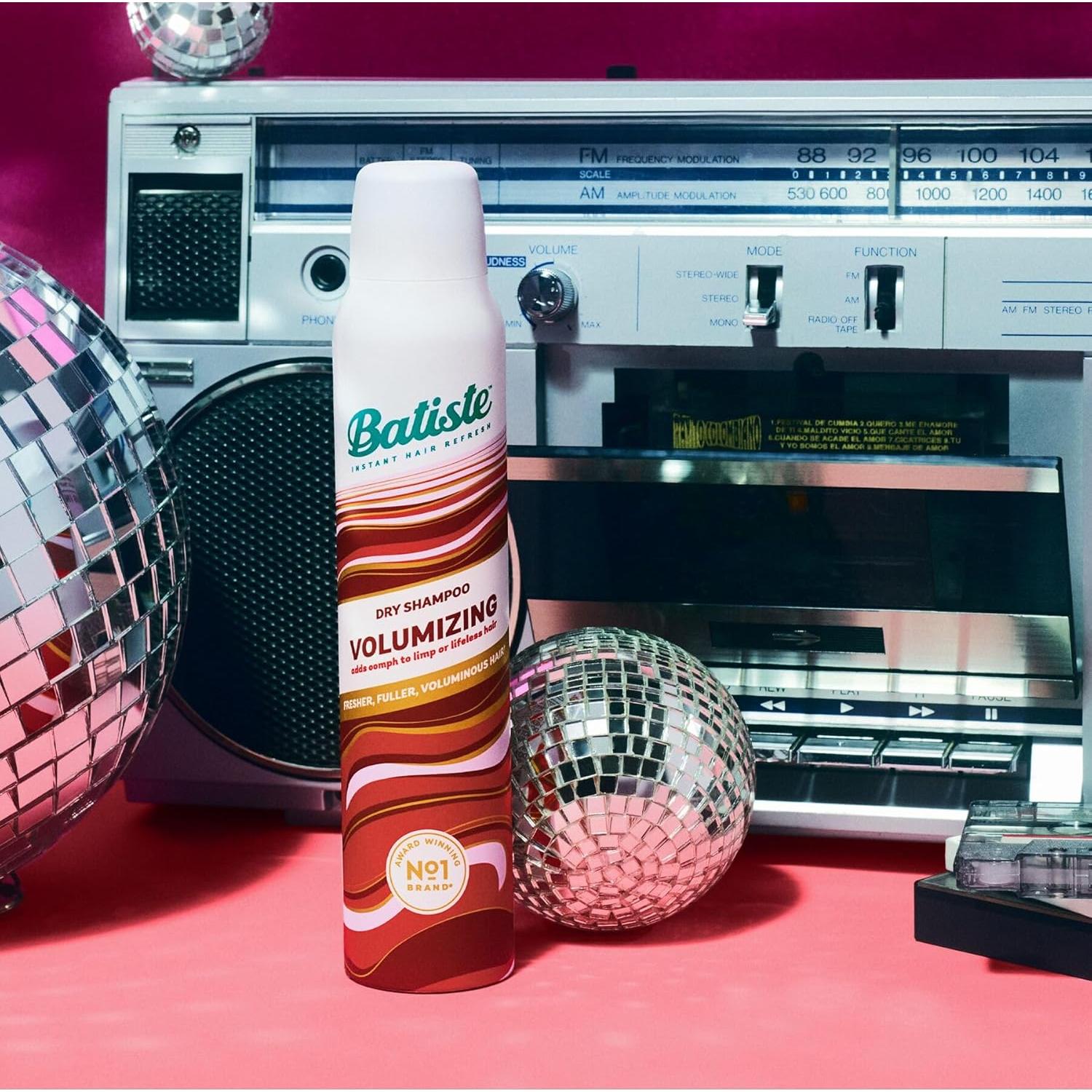 Champú Seco Voluminizador Batiste 162 g - Refresca y Da Cuerpo