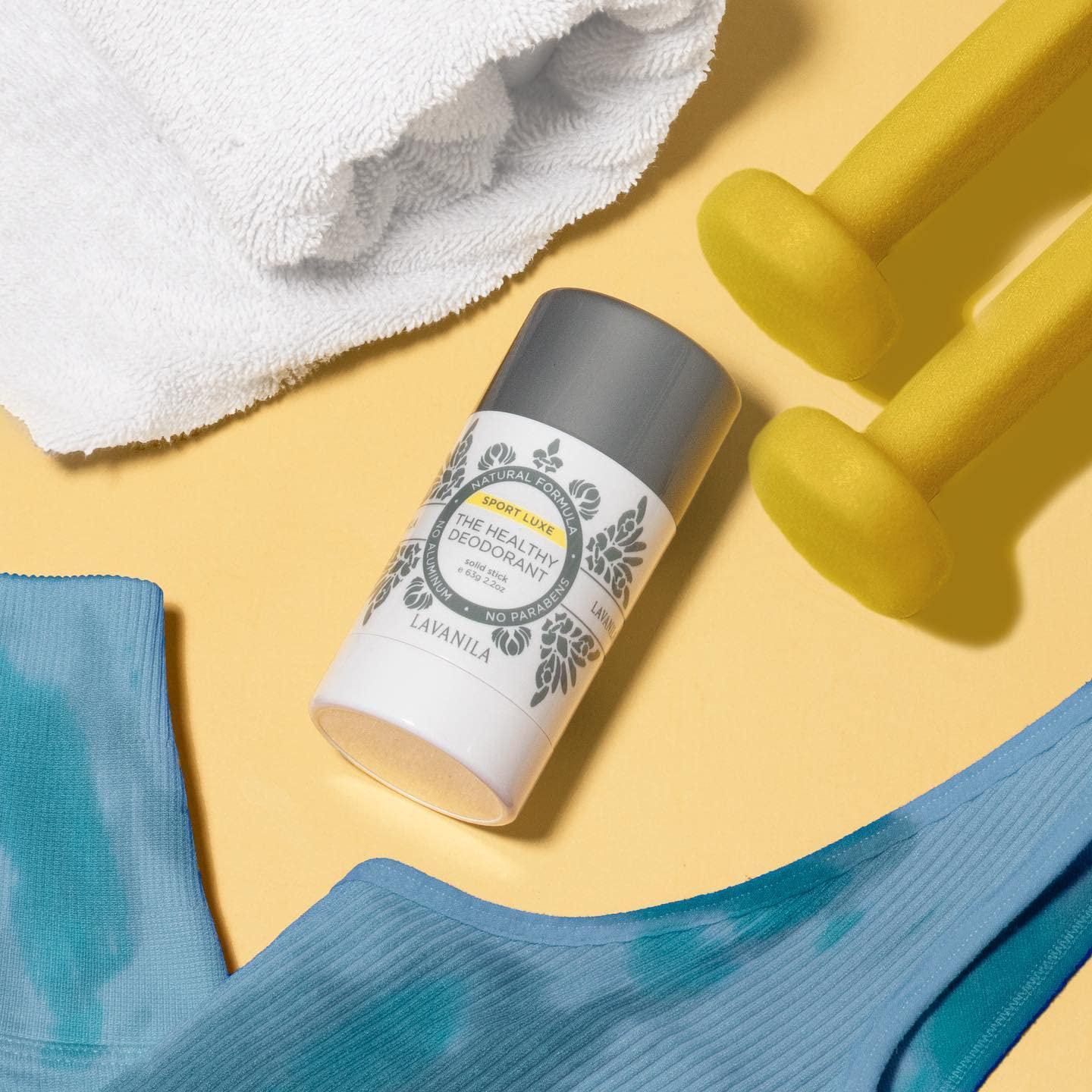 Desodorante Natural Lavanila Sport Luxe 2-Pack 62g Vegano