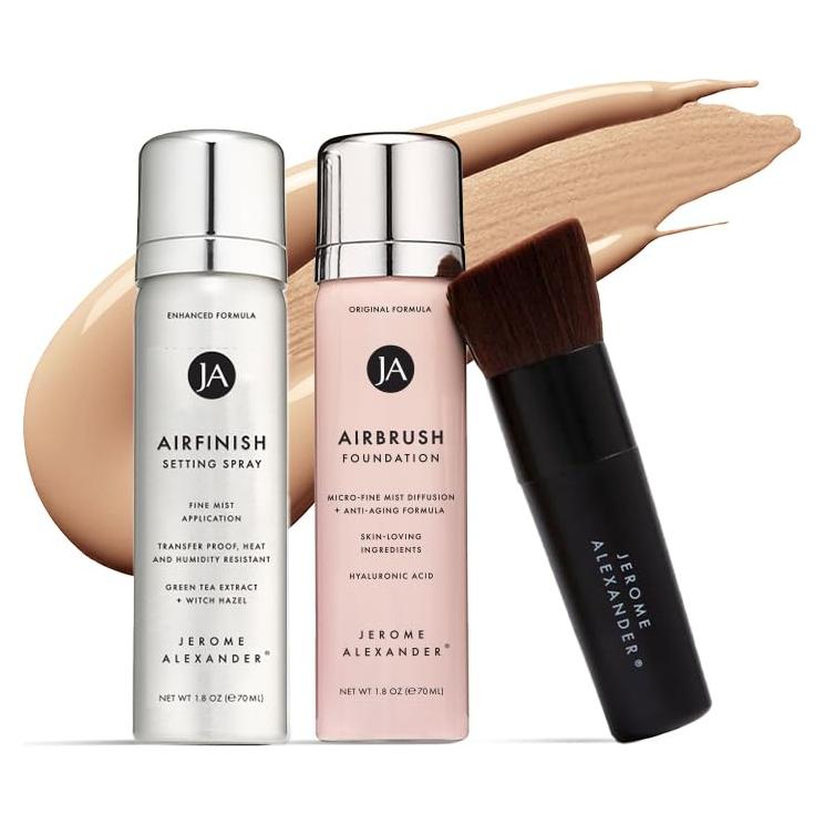 Conjunto de Base AirBrush Jerome Alexander - 3 Piezas - Medio Brillante