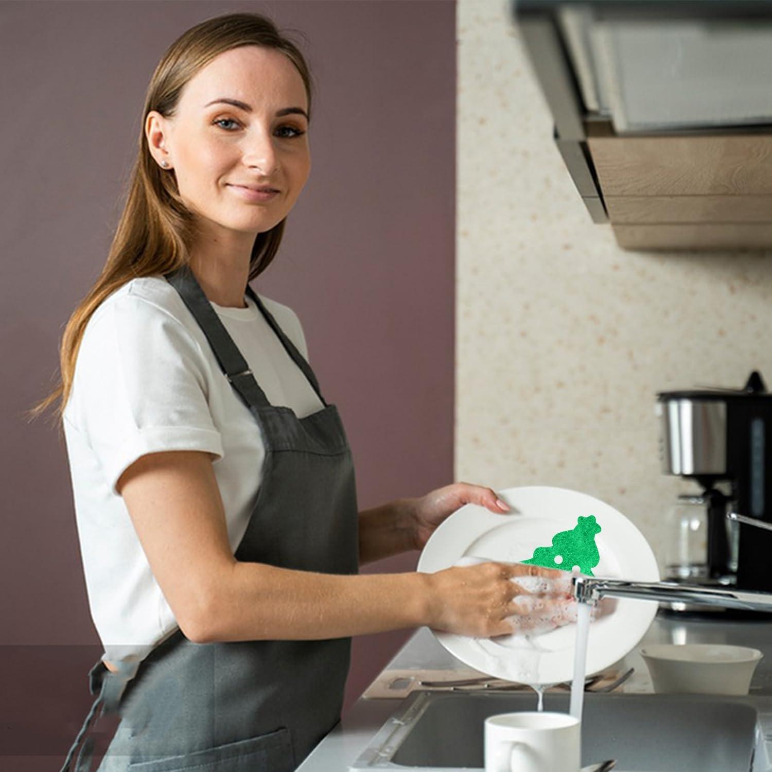 Paquete de 12 Esponjas de Limpieza Navideñas TBKETR