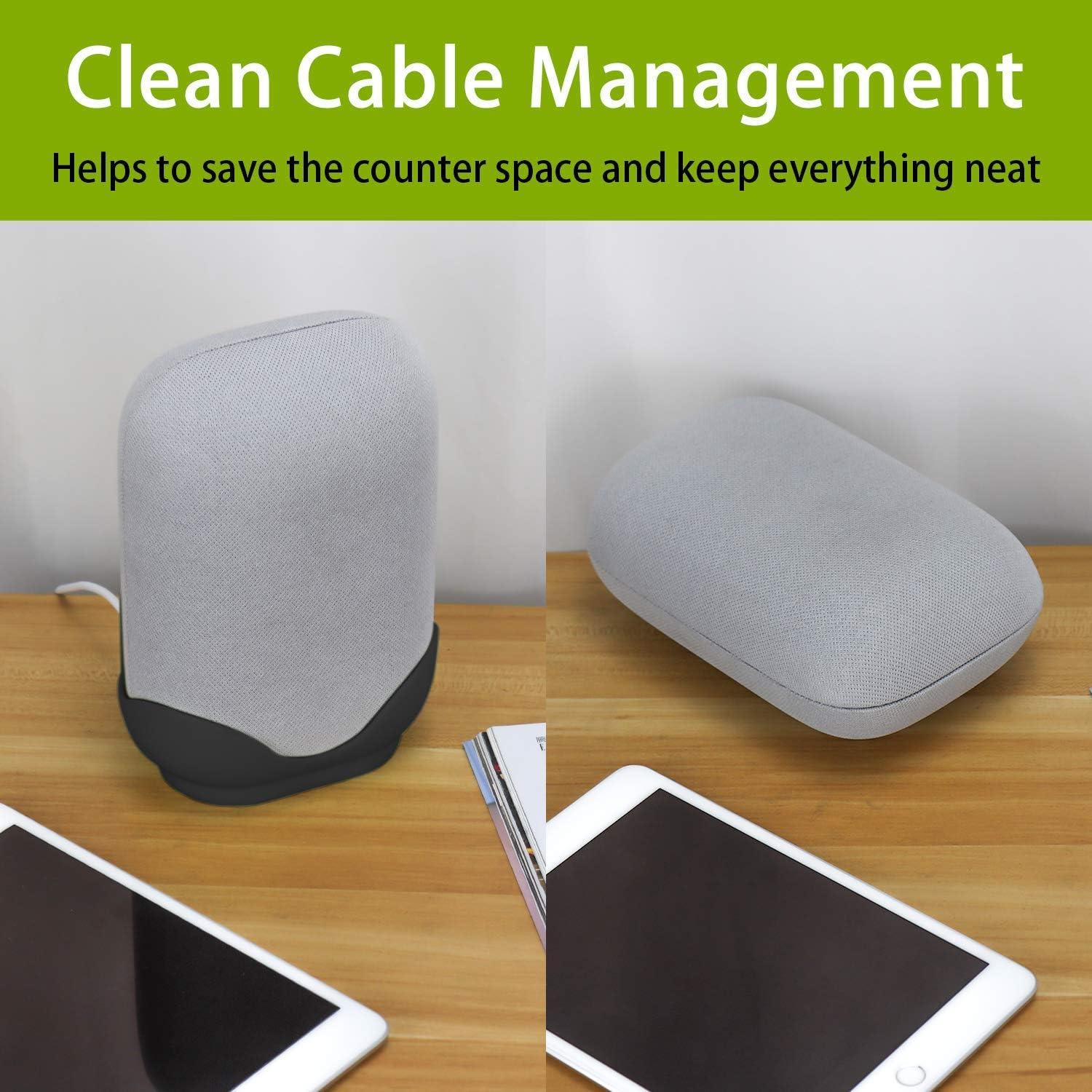 Soporte de Pared para Altavoz Google Nest Audio Ouligei - Negro