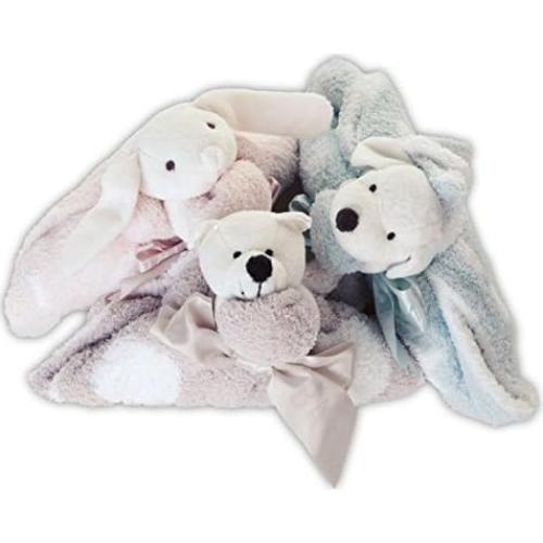 Manta Cozychic Dream Barefoot Dreams con Buddie 40x40 cm