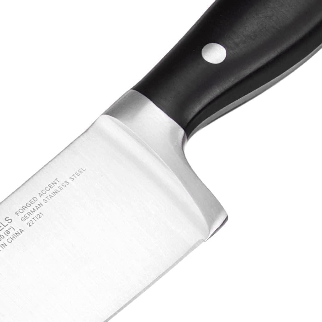 Cuchillo de Chef 20.32 cm HENCKELS Forged Accent Negro