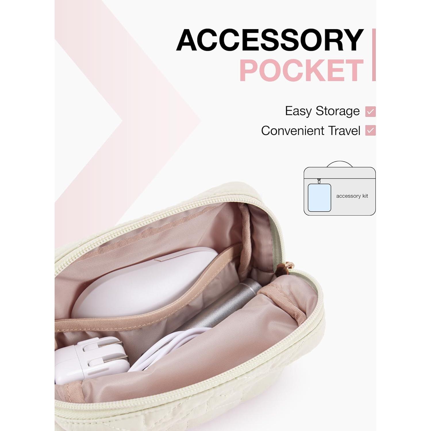 BAGSMART Funda para Laptop 36cm Beige Acolchada 13-14"