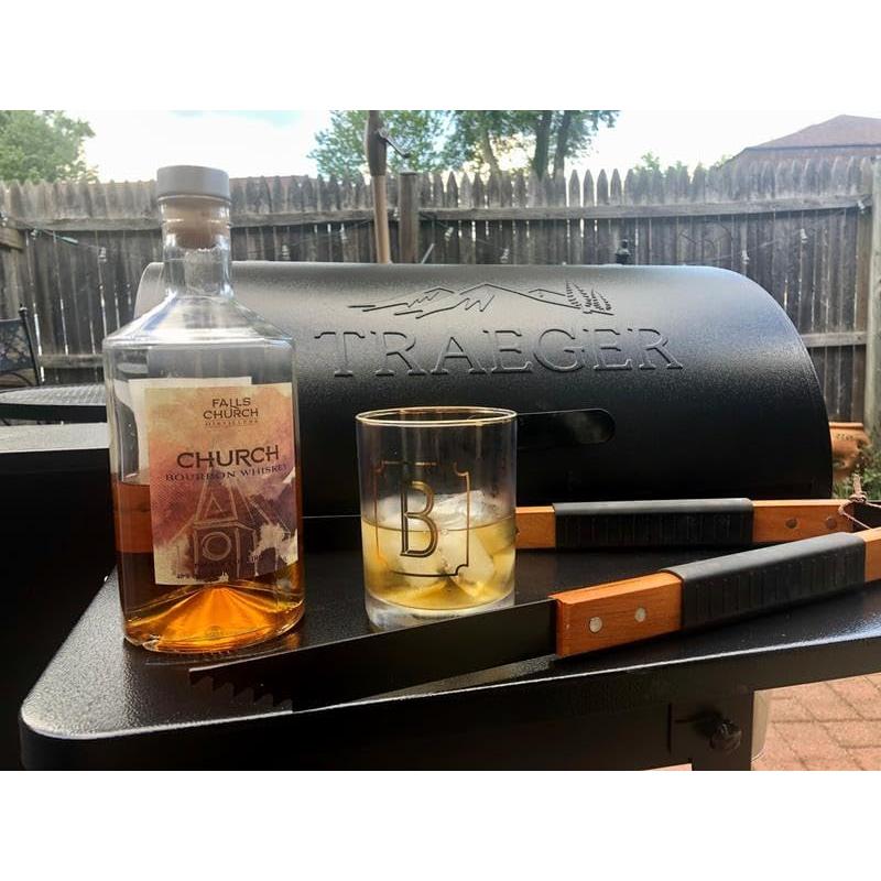 Estante Frontal Plegable Traeger BAC362 63.5 cm Negro