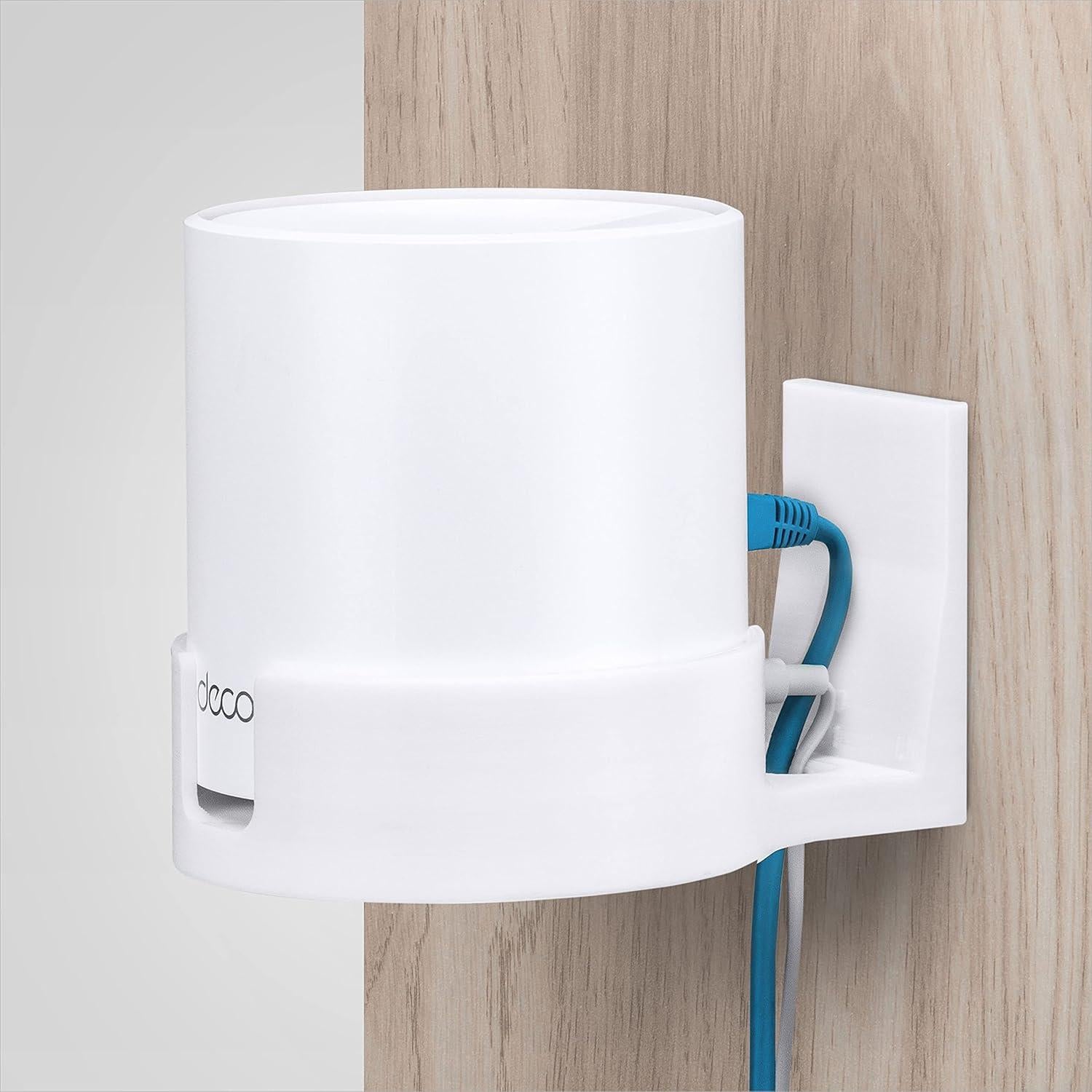 Soporte de pared adhesivo Brainwavz para enrutadores TP-Link Deco
