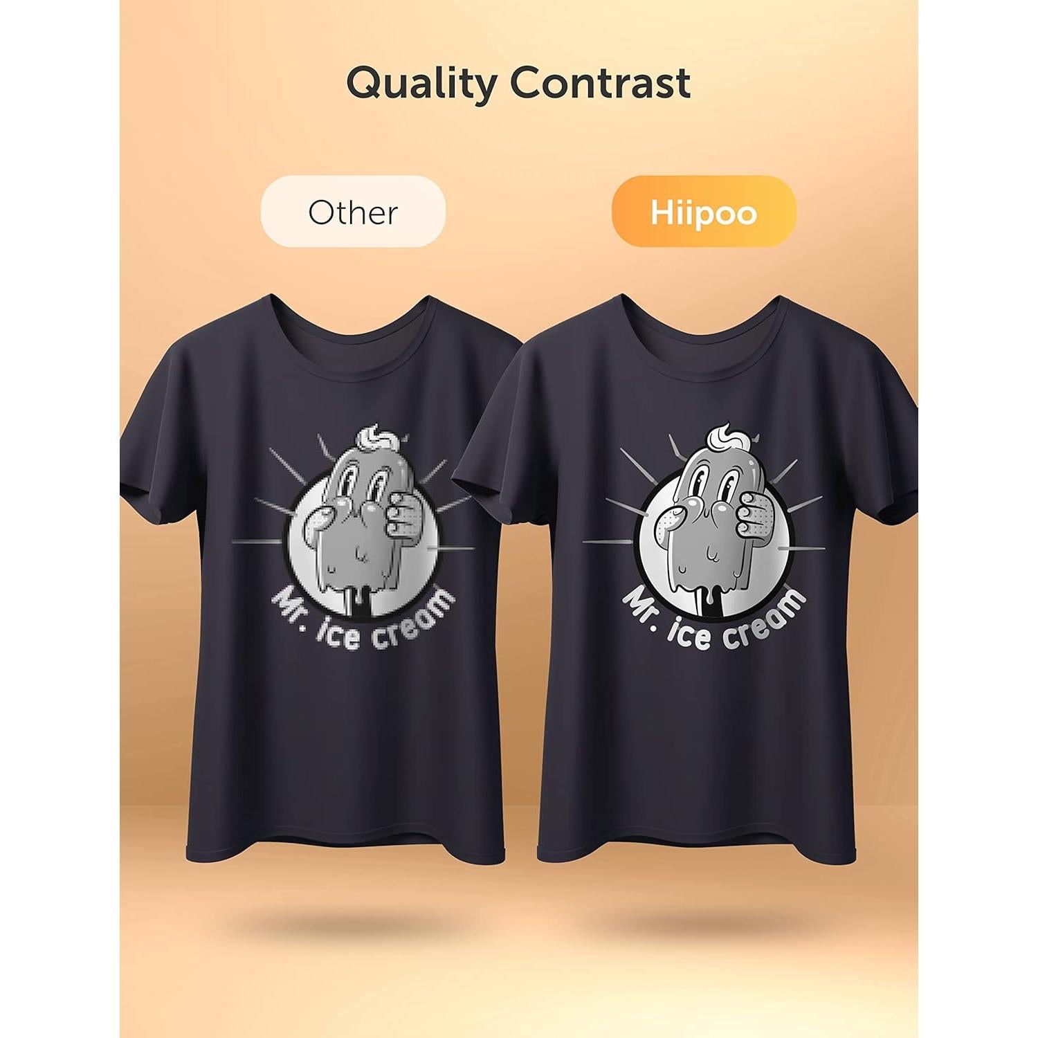 Botellas de Tinta de Sublimación Hiipoo 4x100ml Negra