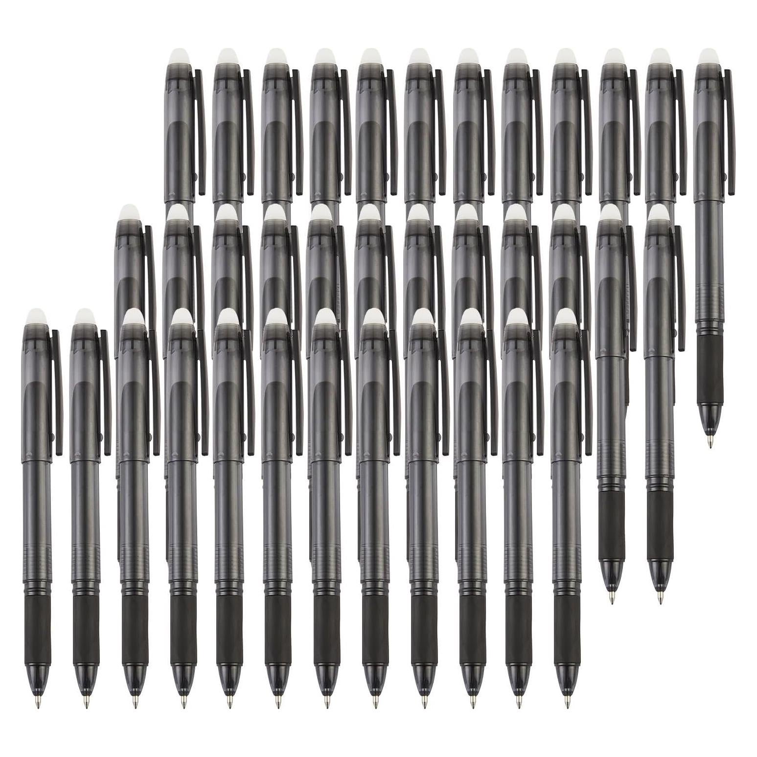 Bolígrafos de Gel Borrables Volcanics 0.7mm, Paquete de 36