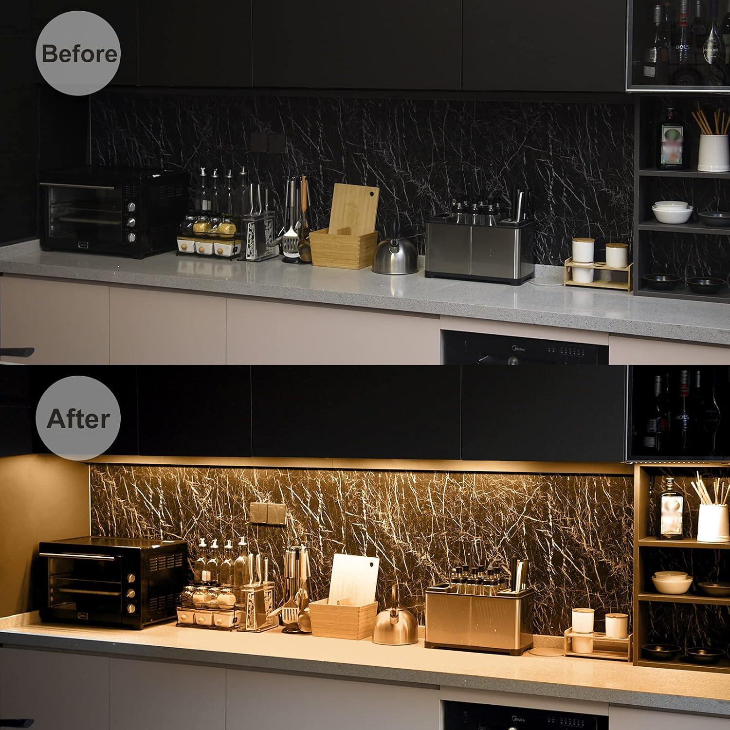 Kit de 3 Barras de Luz LED Litever 30.48 cm 3000K 20W