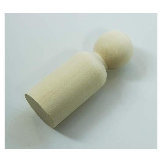 Cuerpo de Muñeca de Madera Todo en Uno 55mm 10pcs