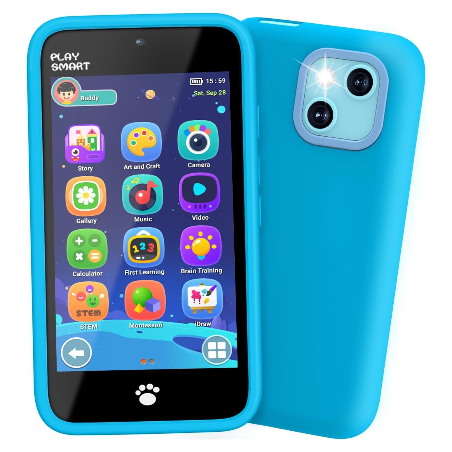 Teléfono Inteligente para Niños MOMILLA PlaySmart 16GB Azul