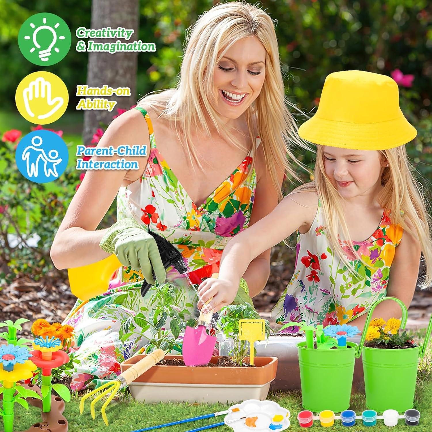 Set de Jardinería para Niños deAO con Herramientas y Accesorios
