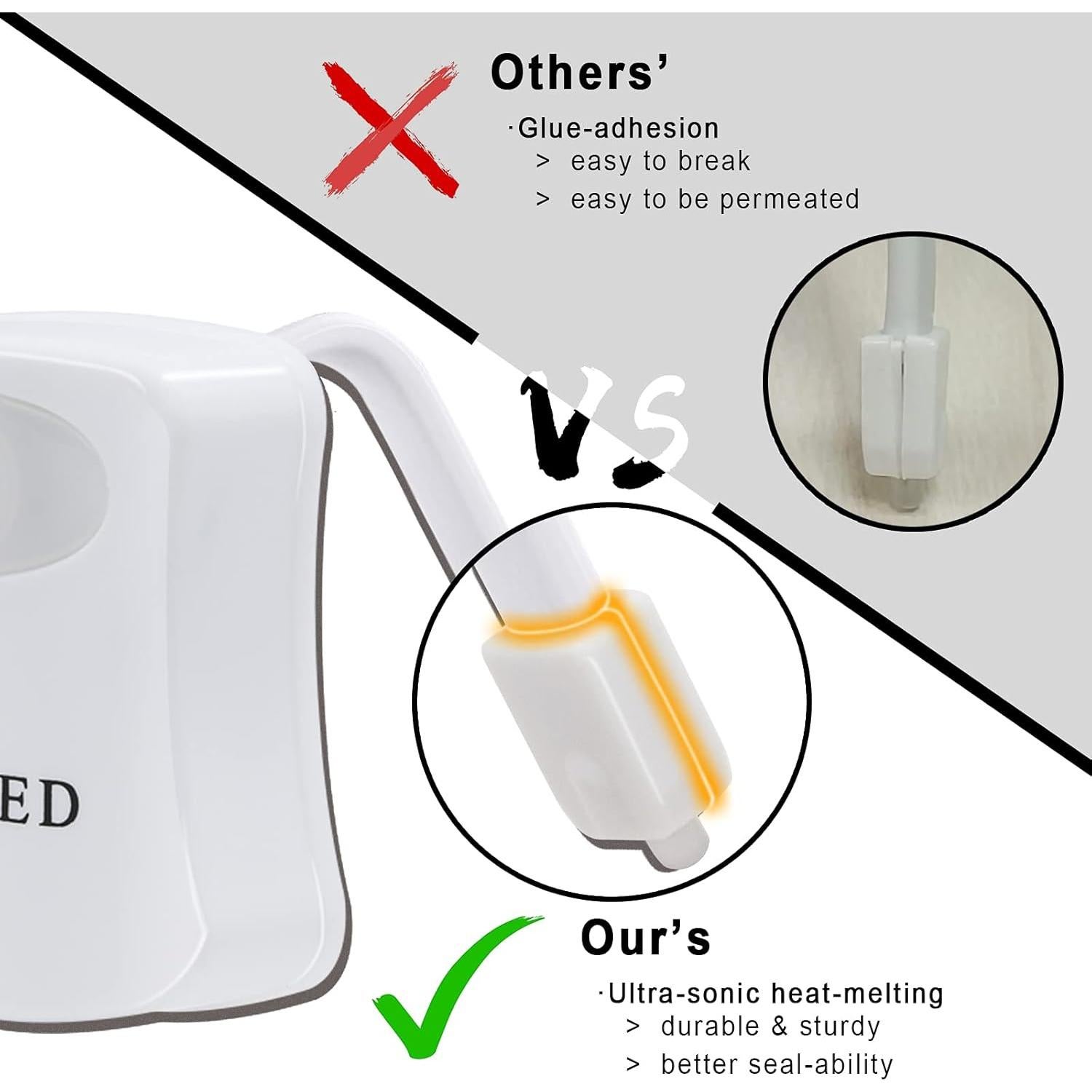 Luz Nocturna LAVAED con Sensor de Movimiento 3 Paquete