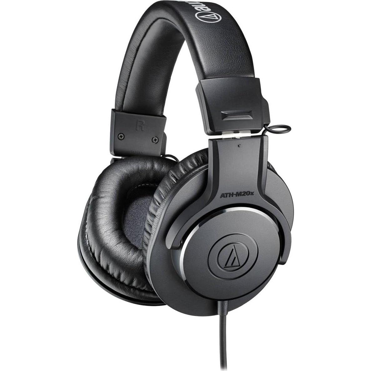 Auriculares de Monitoreo Profesional Audio-Technica ATH-M20x - 15-20kHz, 3 Piezas