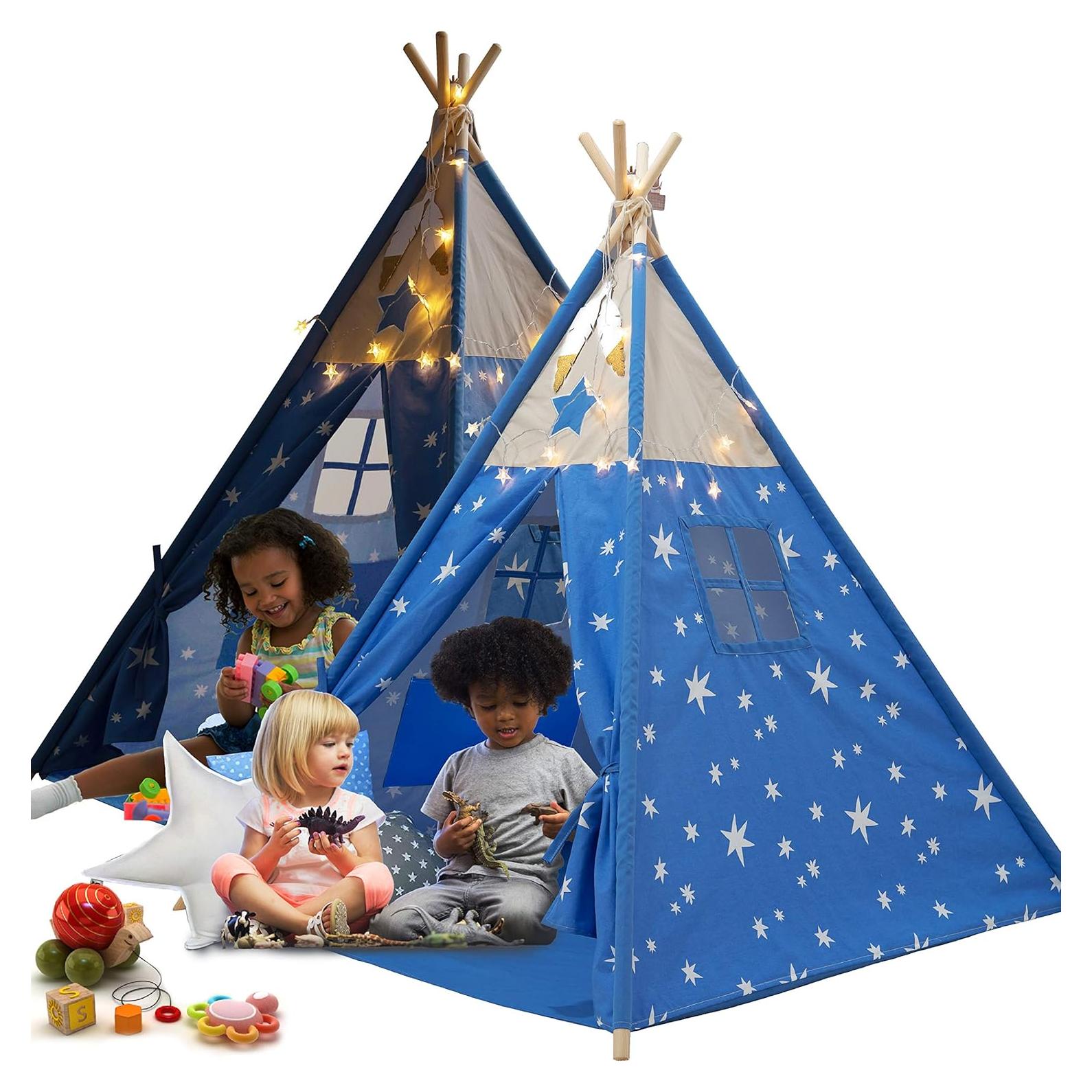 Tienda de Juego LimitlessFunN Estrella Azul 119x119x145 cm