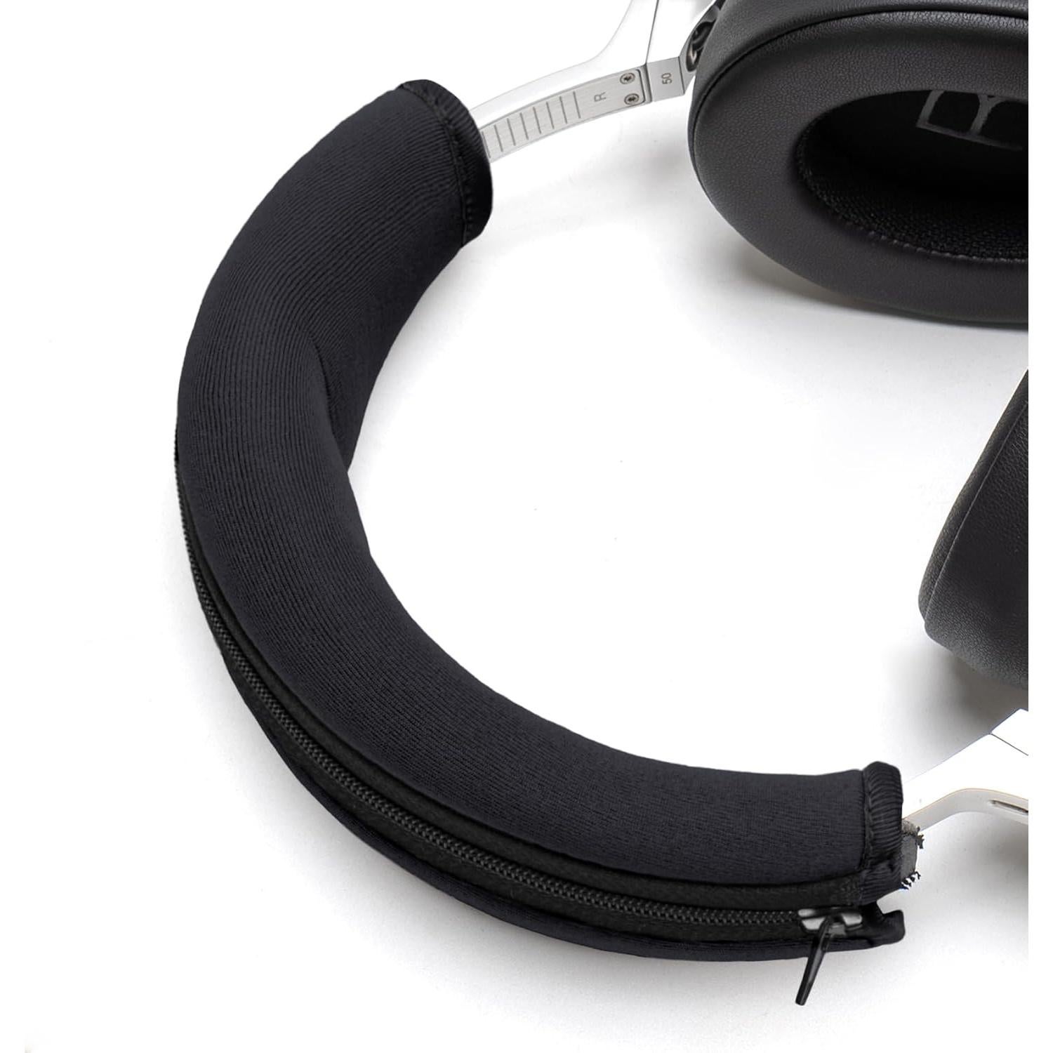 Cubierta de almohadilla para diadema Voarmaks negra compatible V-MODA