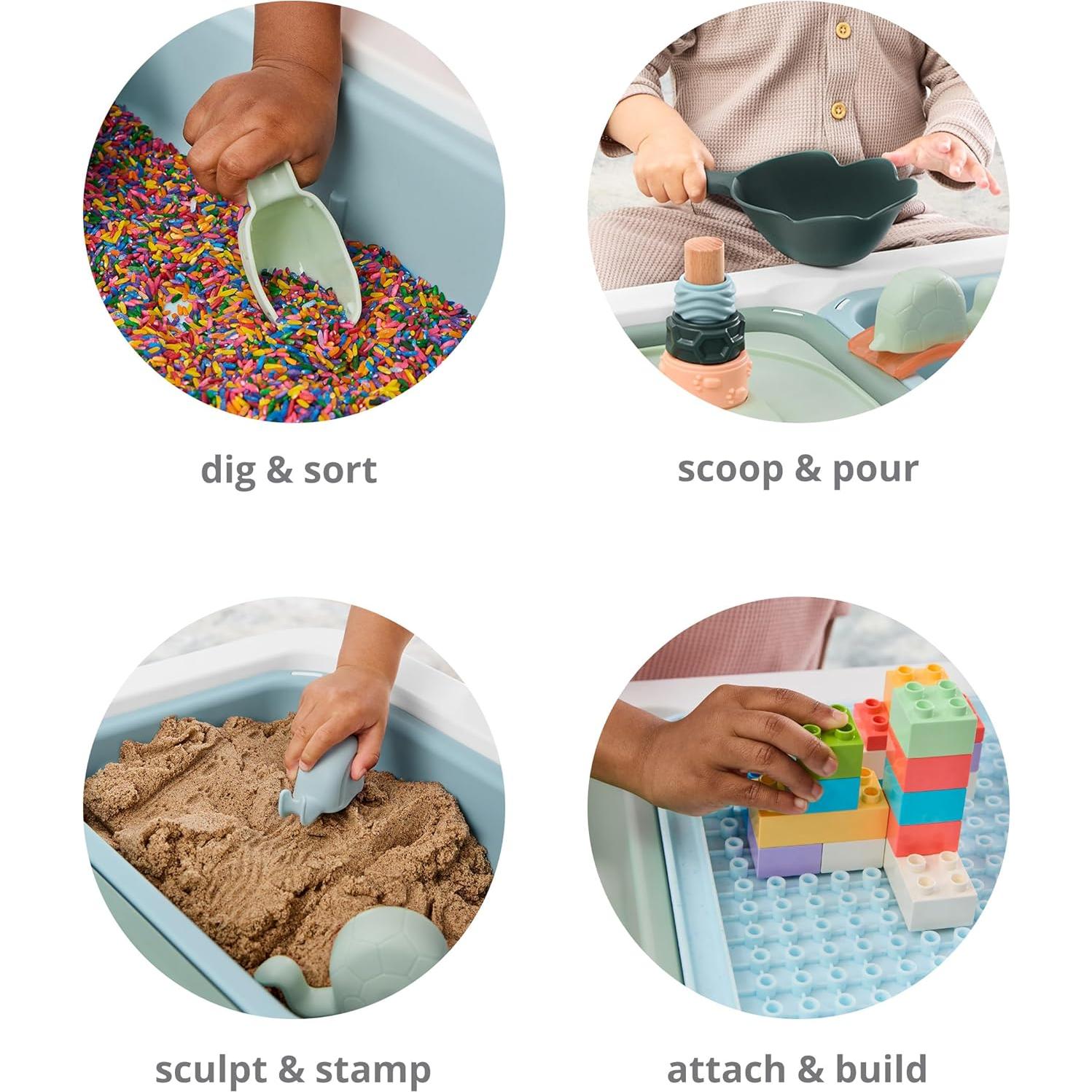 Mesa Sensorial 3 en 1 Skip Hop Discoverosity 24 Piezas 18m+