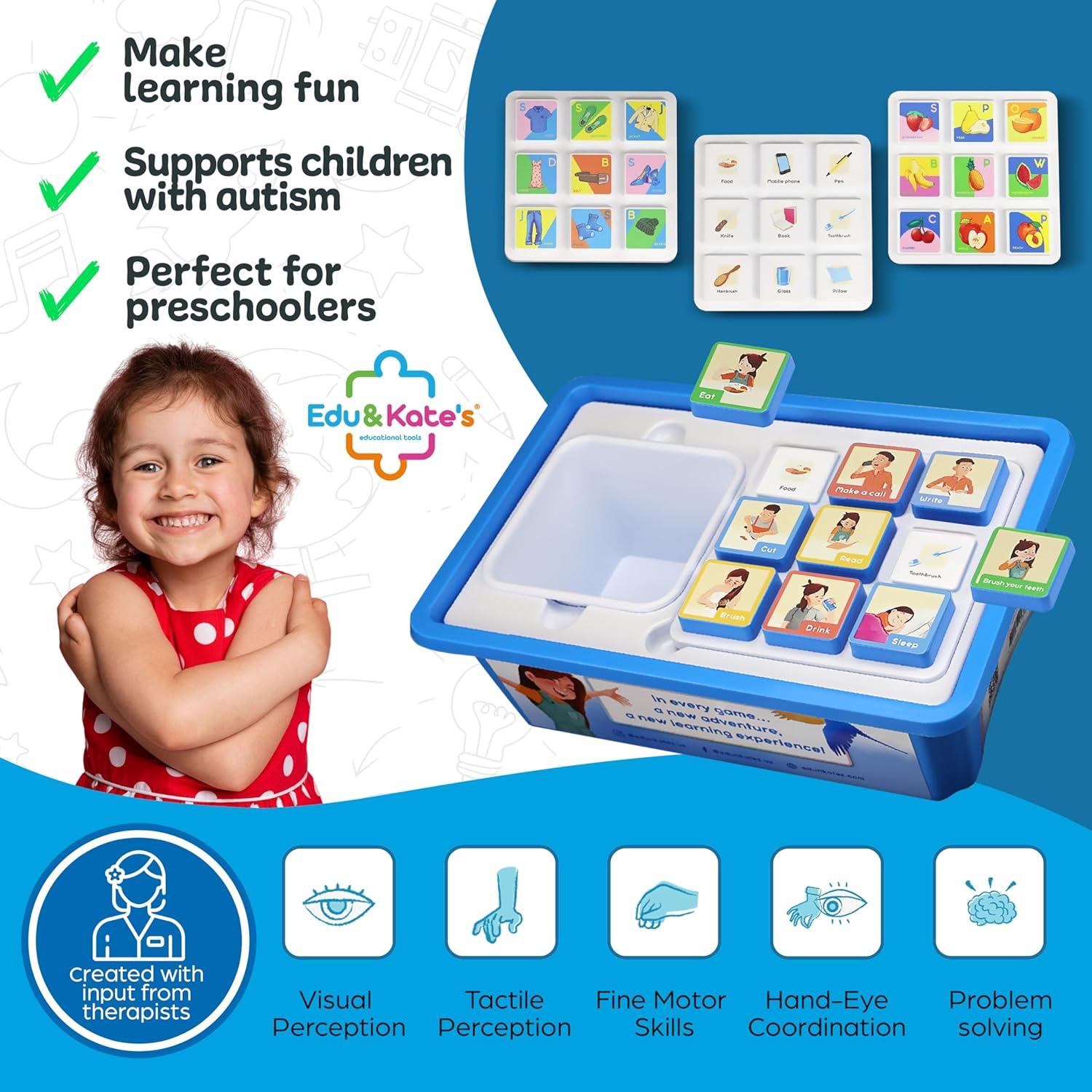 Juguete Educativo ABC Edu&Kate - Aprendizaje Temprano 27 Piezas