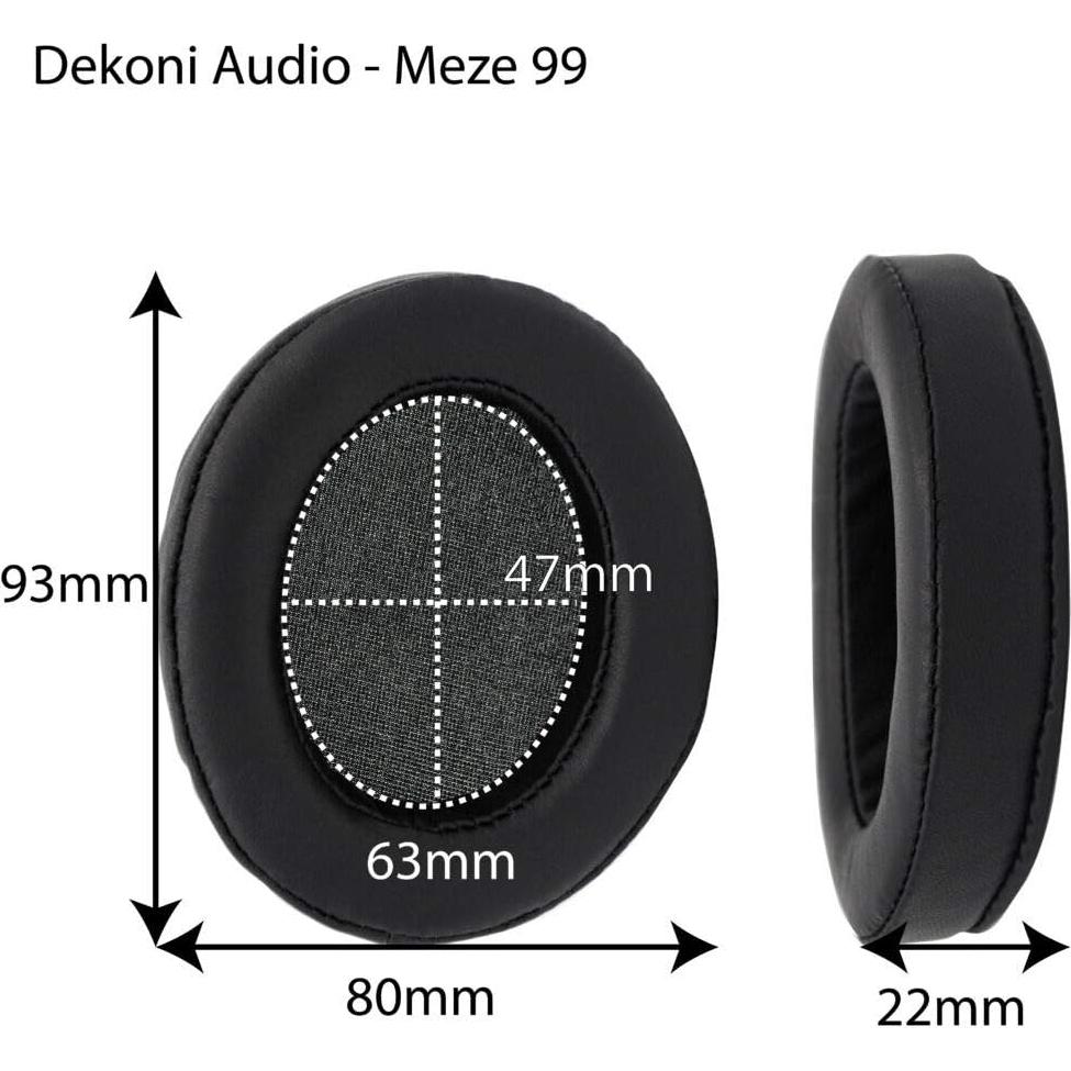 Almohadillas de Reemplazo Dekoni para Auriculares Meze 99