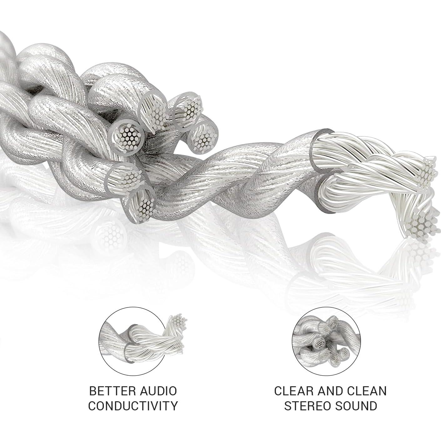 Cable de Audio Balanceado 2.5mm Meze Audio 99 Series 1.2m