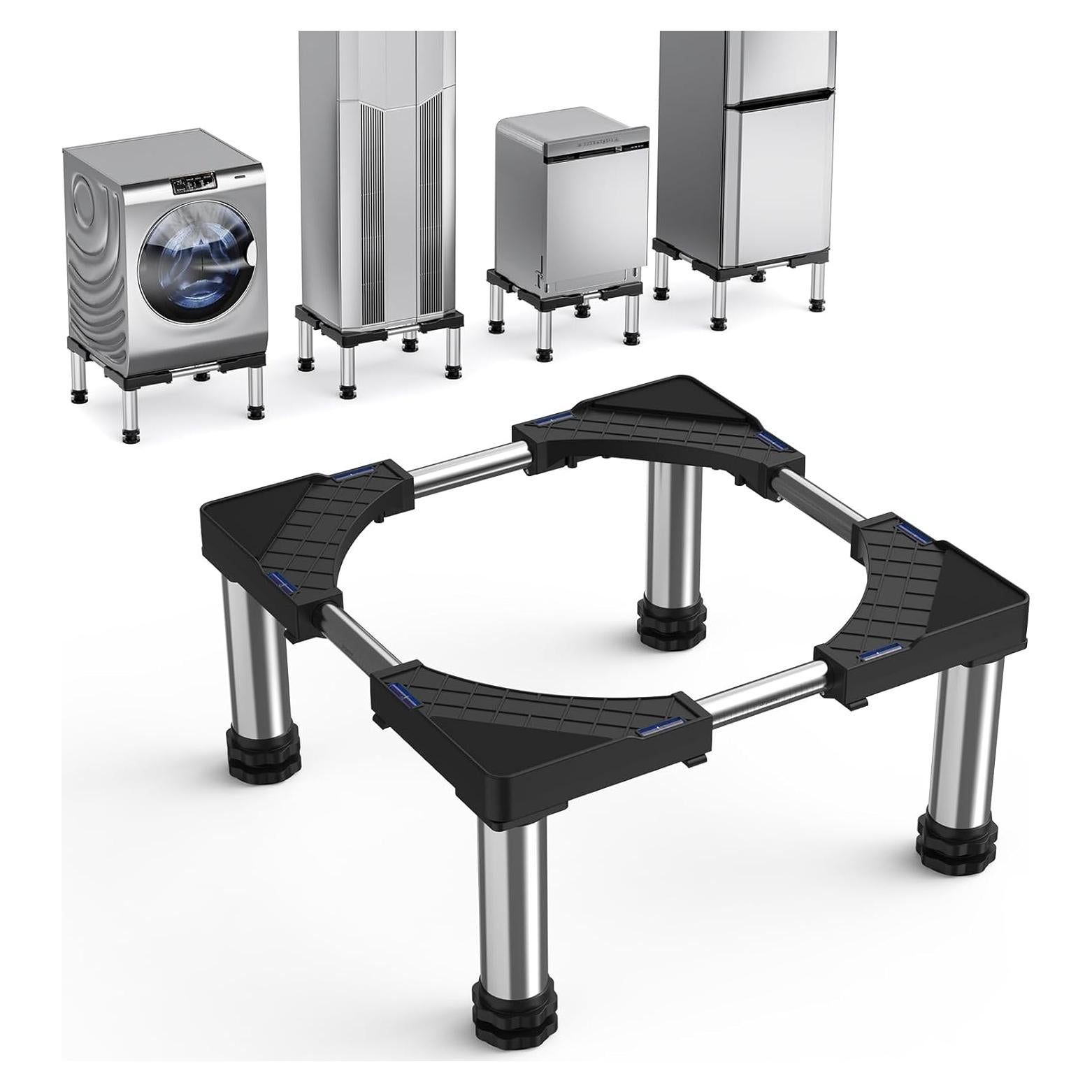 Soporte Ajustable para Mini Nevera GRPOCHE 20-23 cm Negro