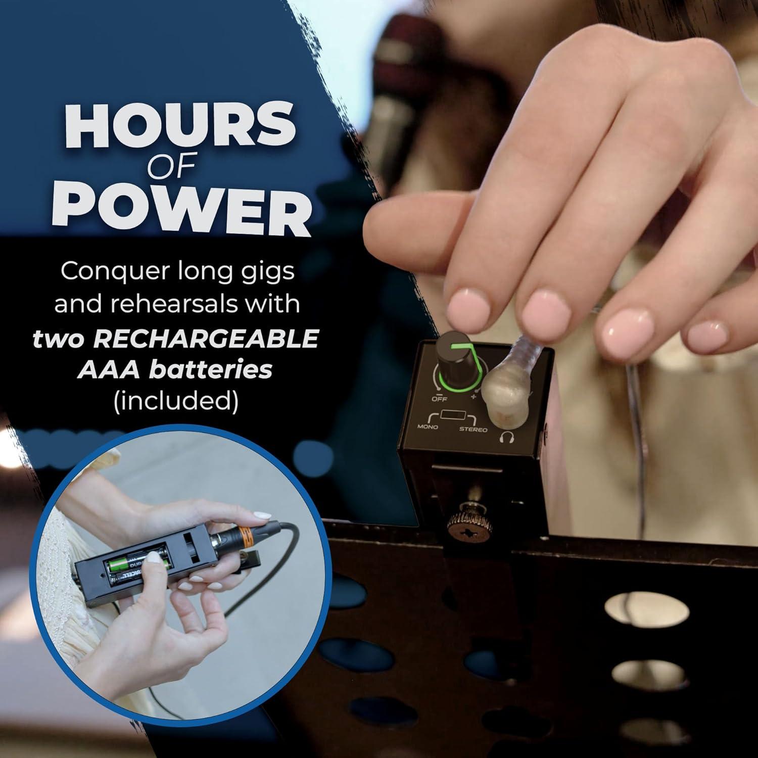 Amplificador In-Ear IEM-One-R Coda con USB-C y Volumen LED