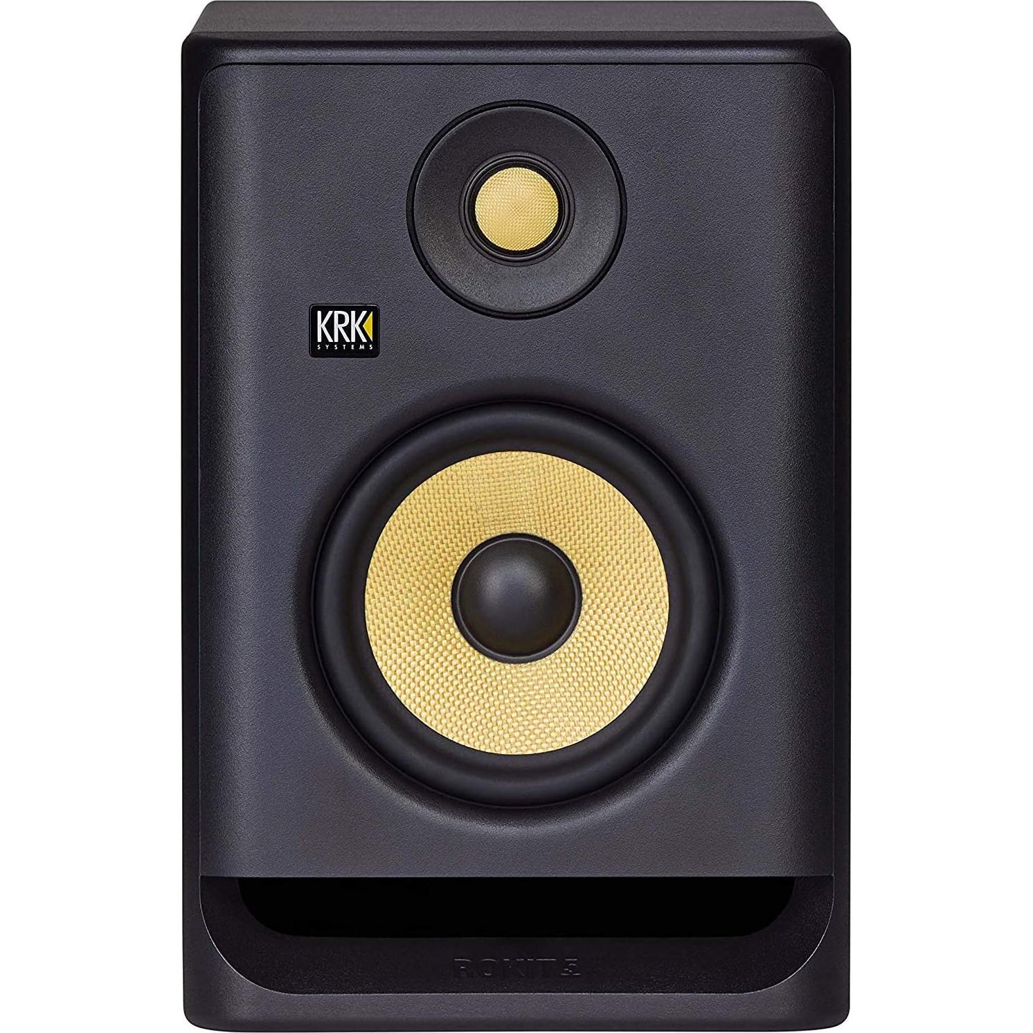 Monitores de Estudio KRK RP5 G4 + Auriculares TH-MX2 + Soporte