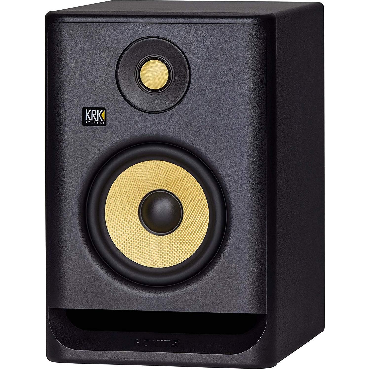 Monitores de Estudio KRK RP5 G4 + Auriculares TH-MX2 + Soporte