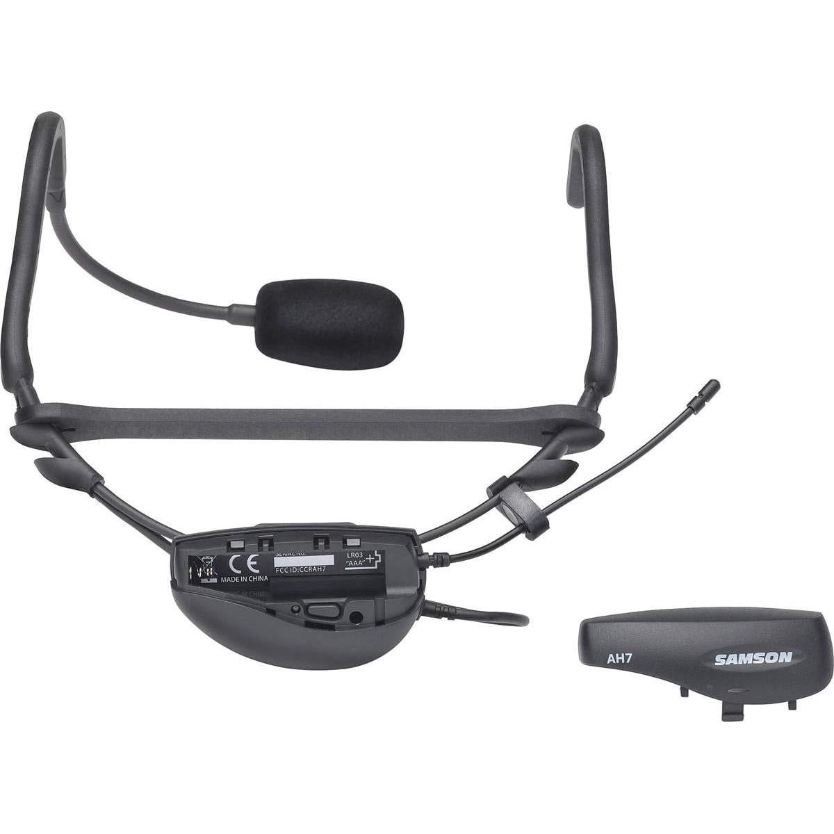 Transmisor Inalámbrico Samson AH7 con Micrófono Headset