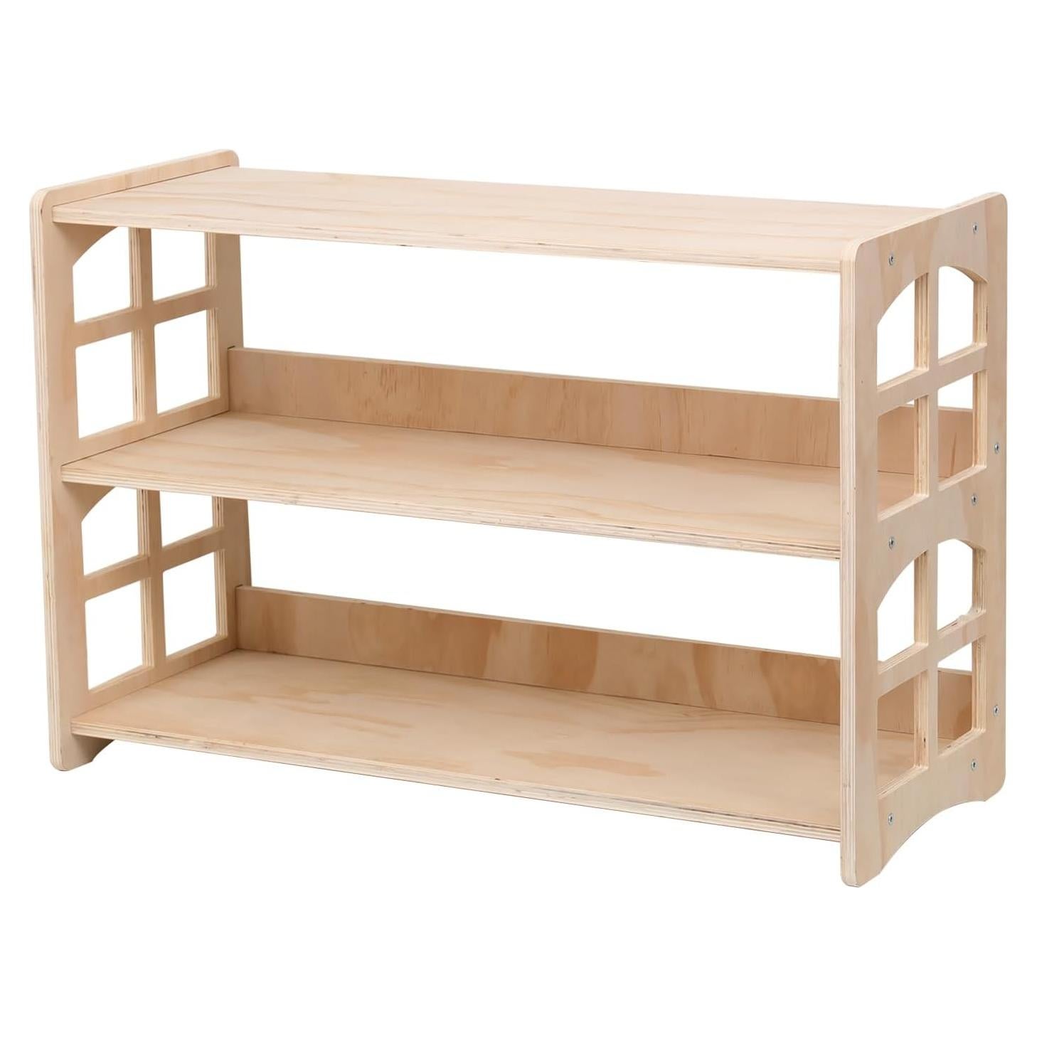 Estante Montessori FDHUIJIA 3 Niveles Madera para Juguetes