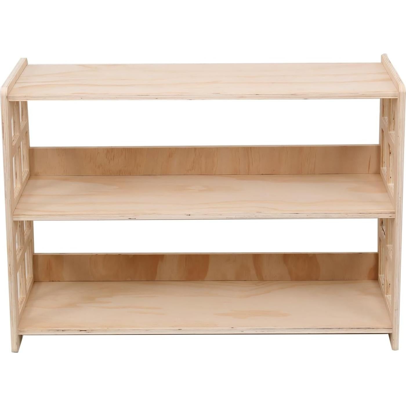 Estante Montessori FDHUIJIA 3 Niveles Madera para Juguetes