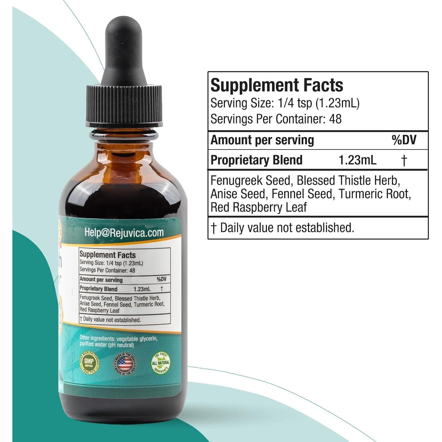 Suplemento Lactancia Rejuvica Health NatalNourish 60ml