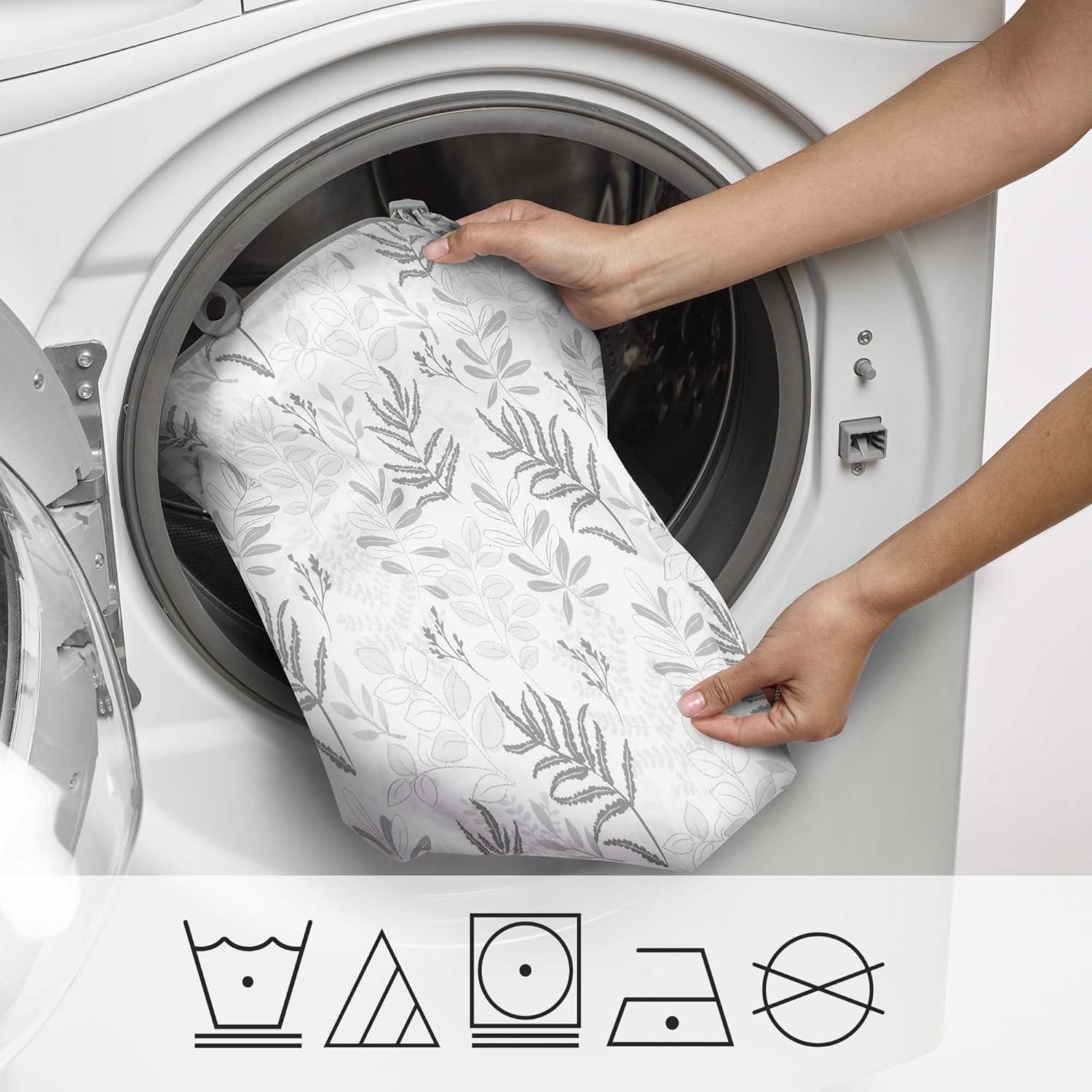 Cubierta de Lactancia Boppy 100% Algodón Helechos Grises